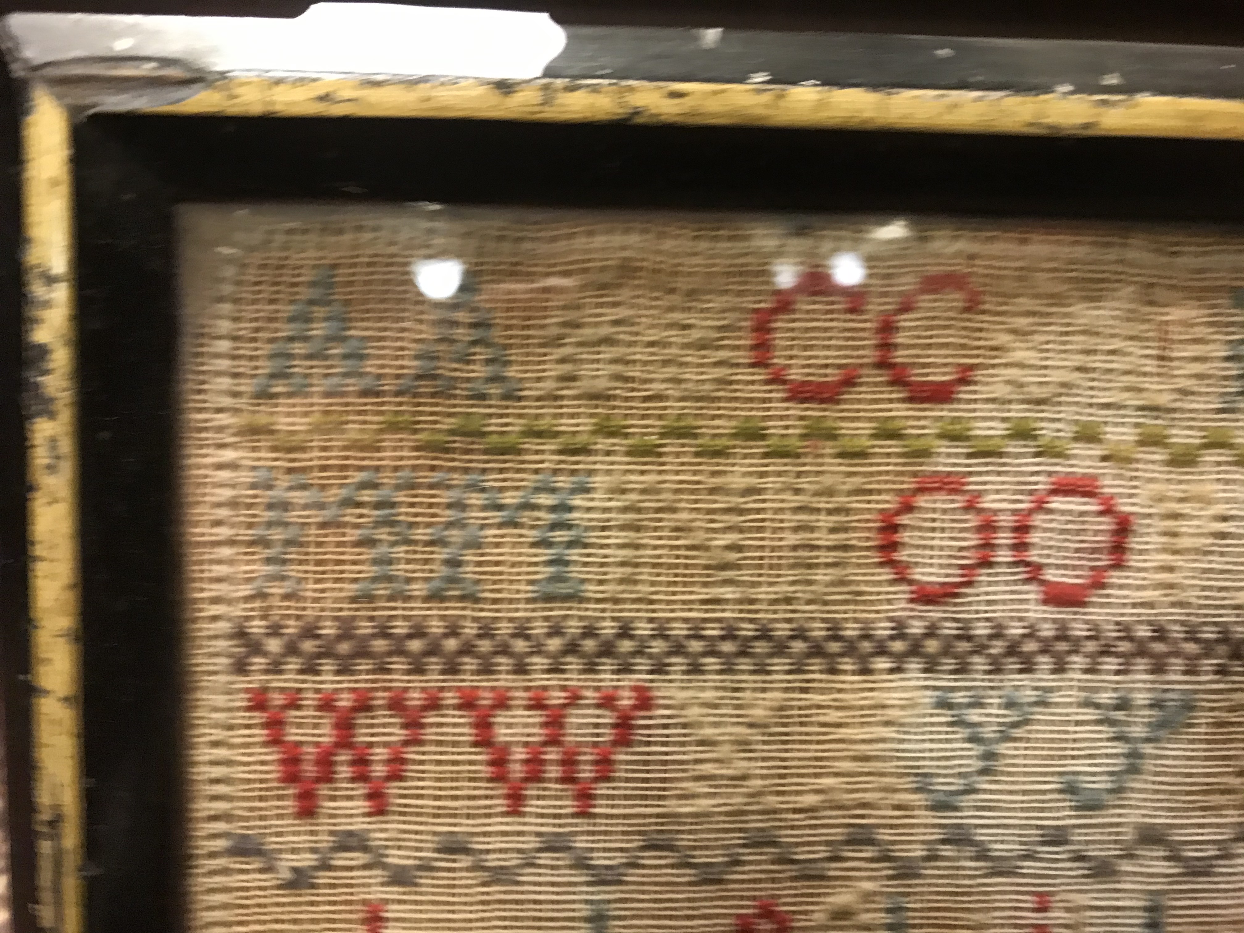 A Victorian needlework sampler by Maud E Brimacombe, Wesleyan School, Holsworthy, age 9 years 1883, - Image 5 of 23