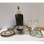 A George V Star China "The Paragon China" part coffee set comprising four cups, six saucers,