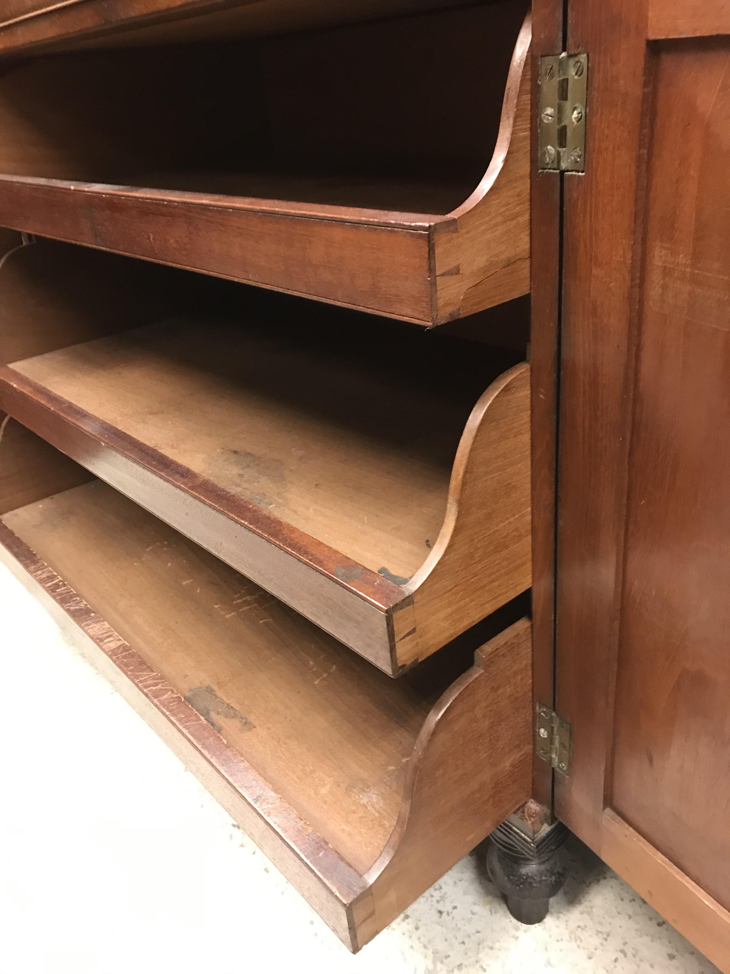 A late Regency mahogany secretaire bookcase of small proportions, - Image 34 of 40