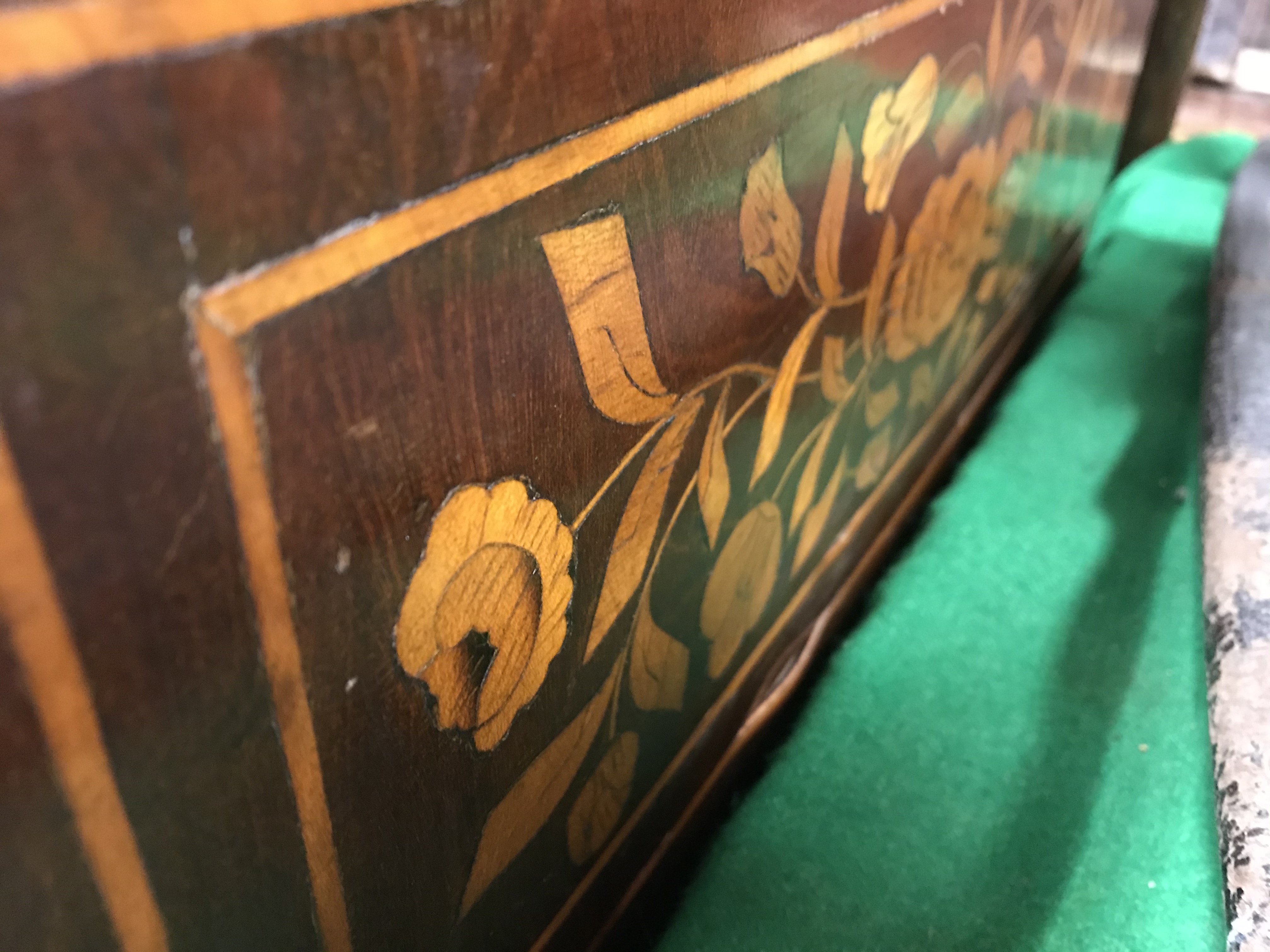 A 19th Century Dutch mahogany and marquetry inlaid side cabinet, - Image 39 of 47