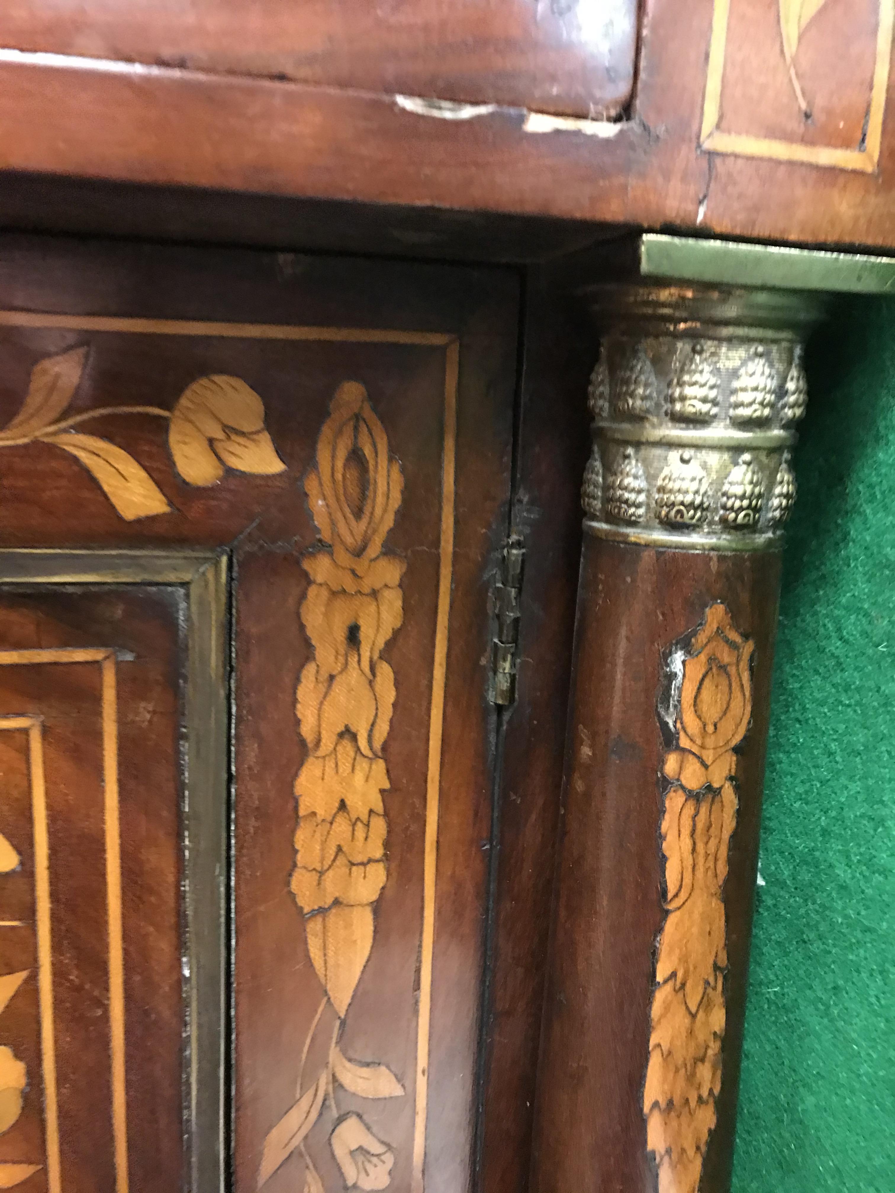 A 19th Century Dutch mahogany and marquetry inlaid side cabinet, - Image 31 of 47