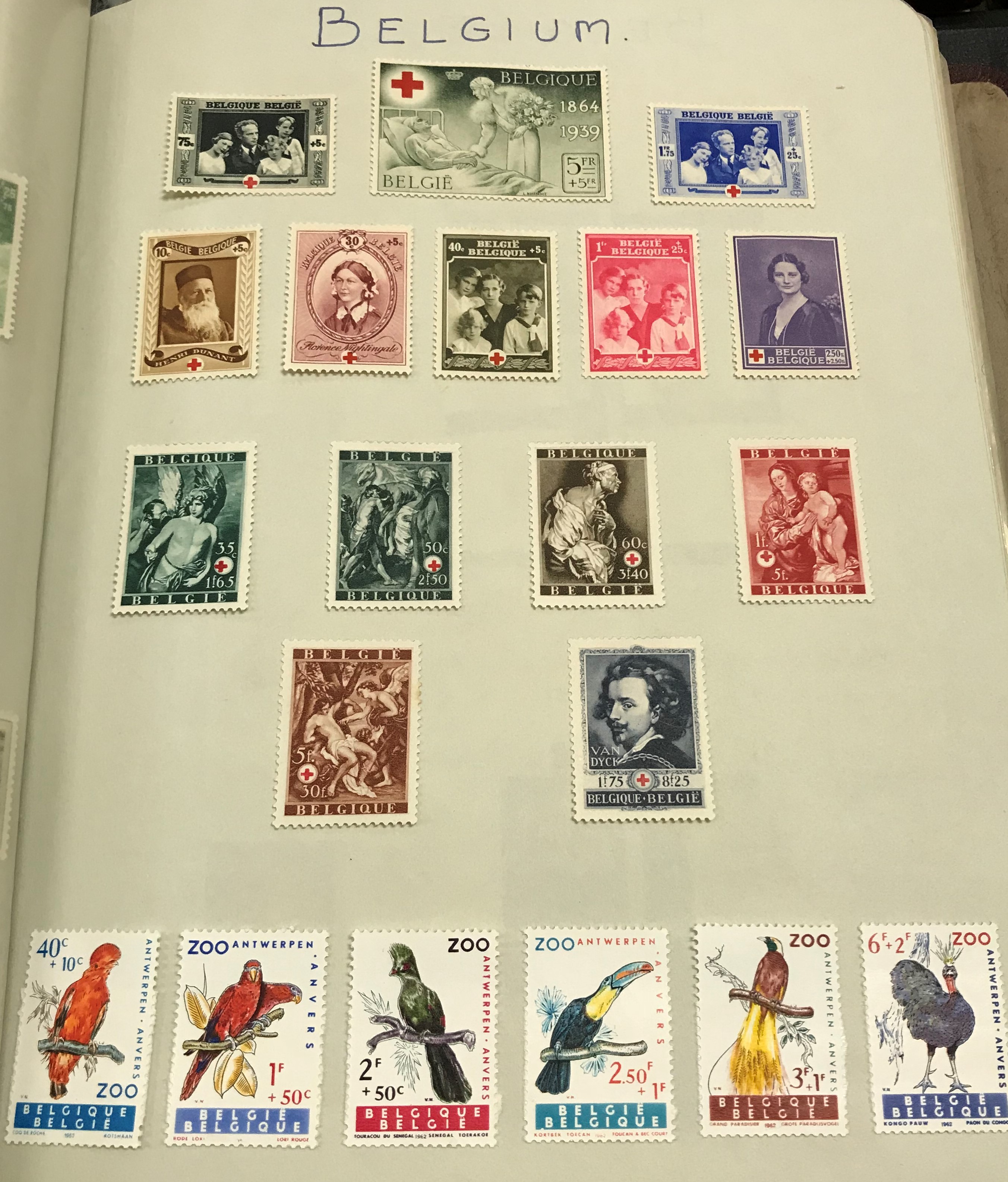 A large and extensive collection of British and World stamps housed in twelve hard twin-lock - Image 62 of 100