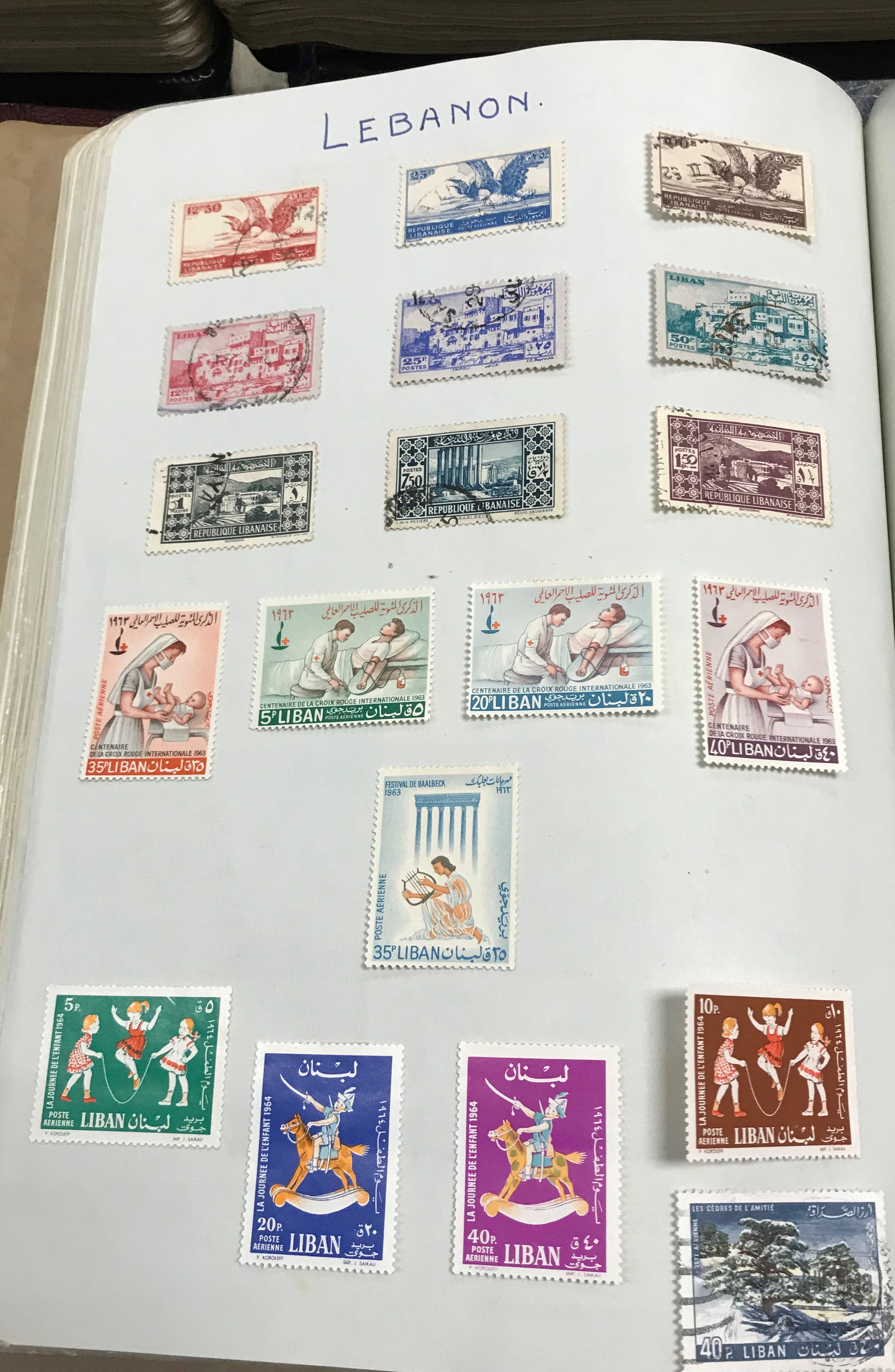 A large and extensive collection of British and World stamps housed in twelve hard twin-lock - Image 43 of 100