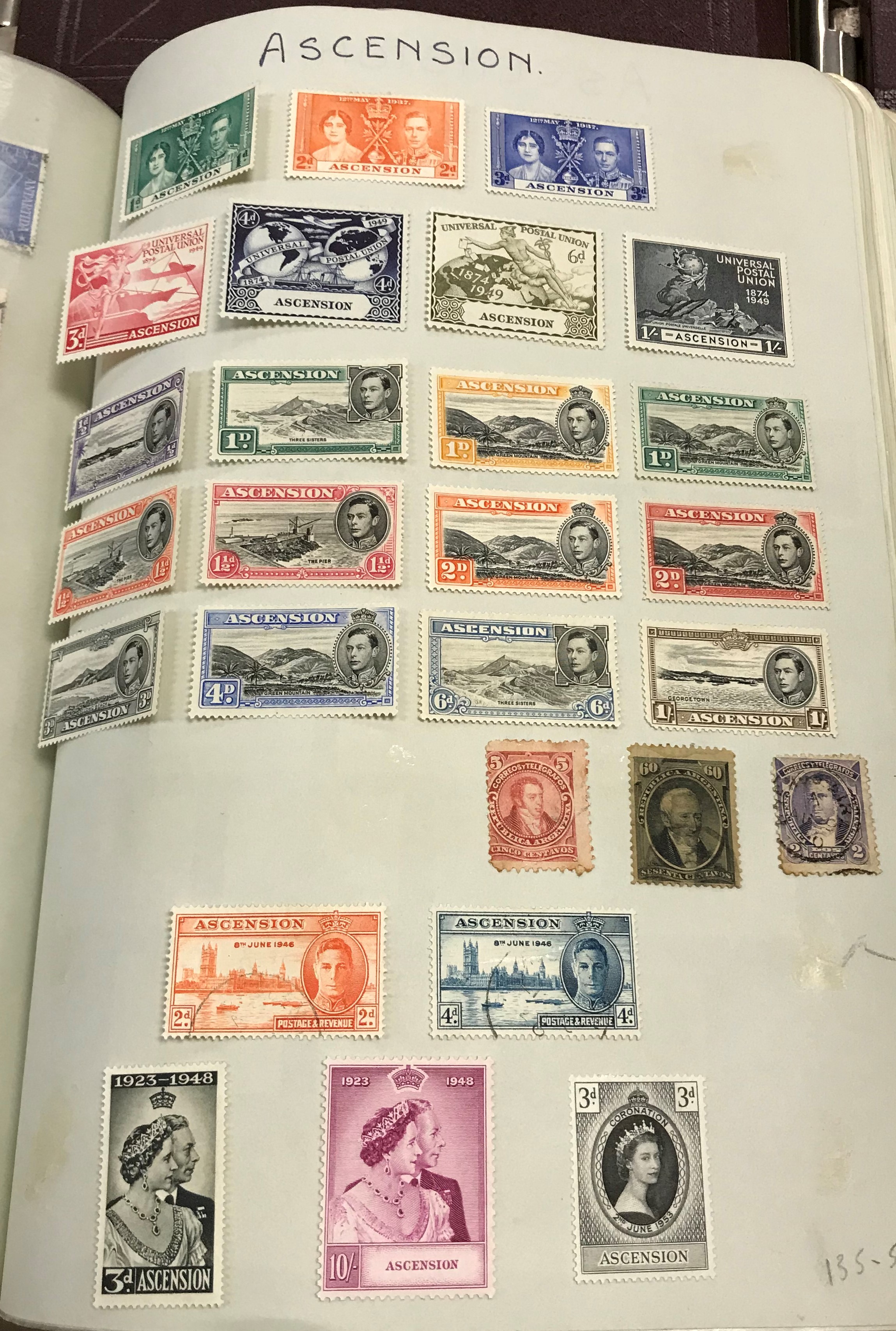 A large and extensive collection of British and World stamps housed in twelve hard twin-lock - Image 57 of 100