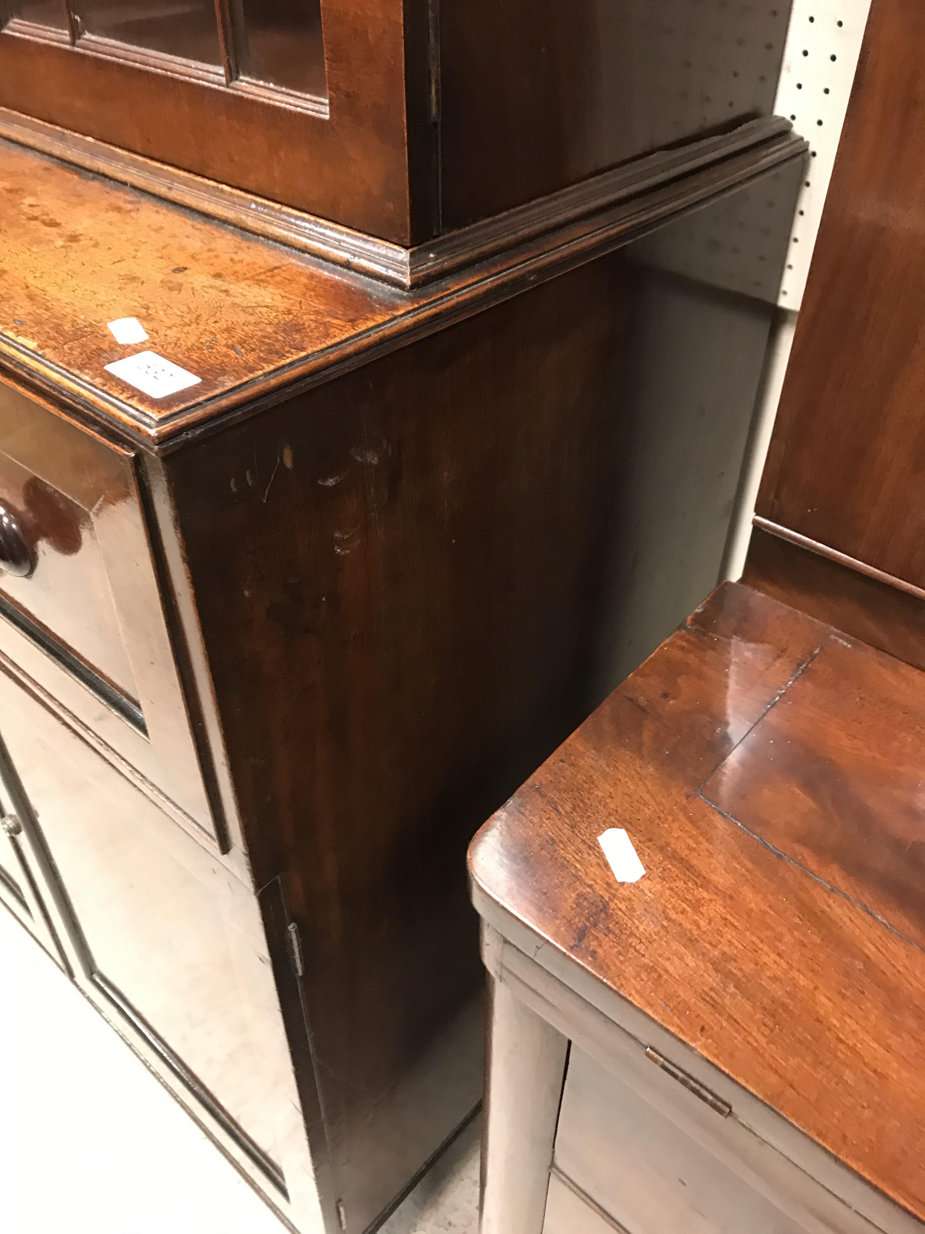 A late Regency mahogany secretaire bookcase of small proportions, - Image 38 of 40