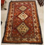 A Shiraz rug,