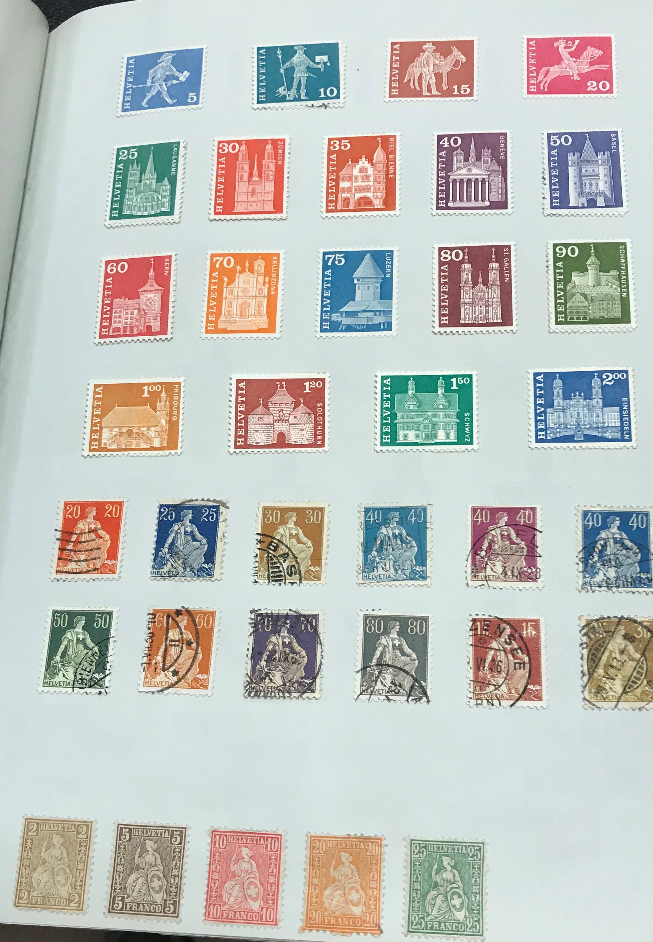 A large and extensive collection of British and World stamps housed in twelve hard twin-lock - Image 23 of 100