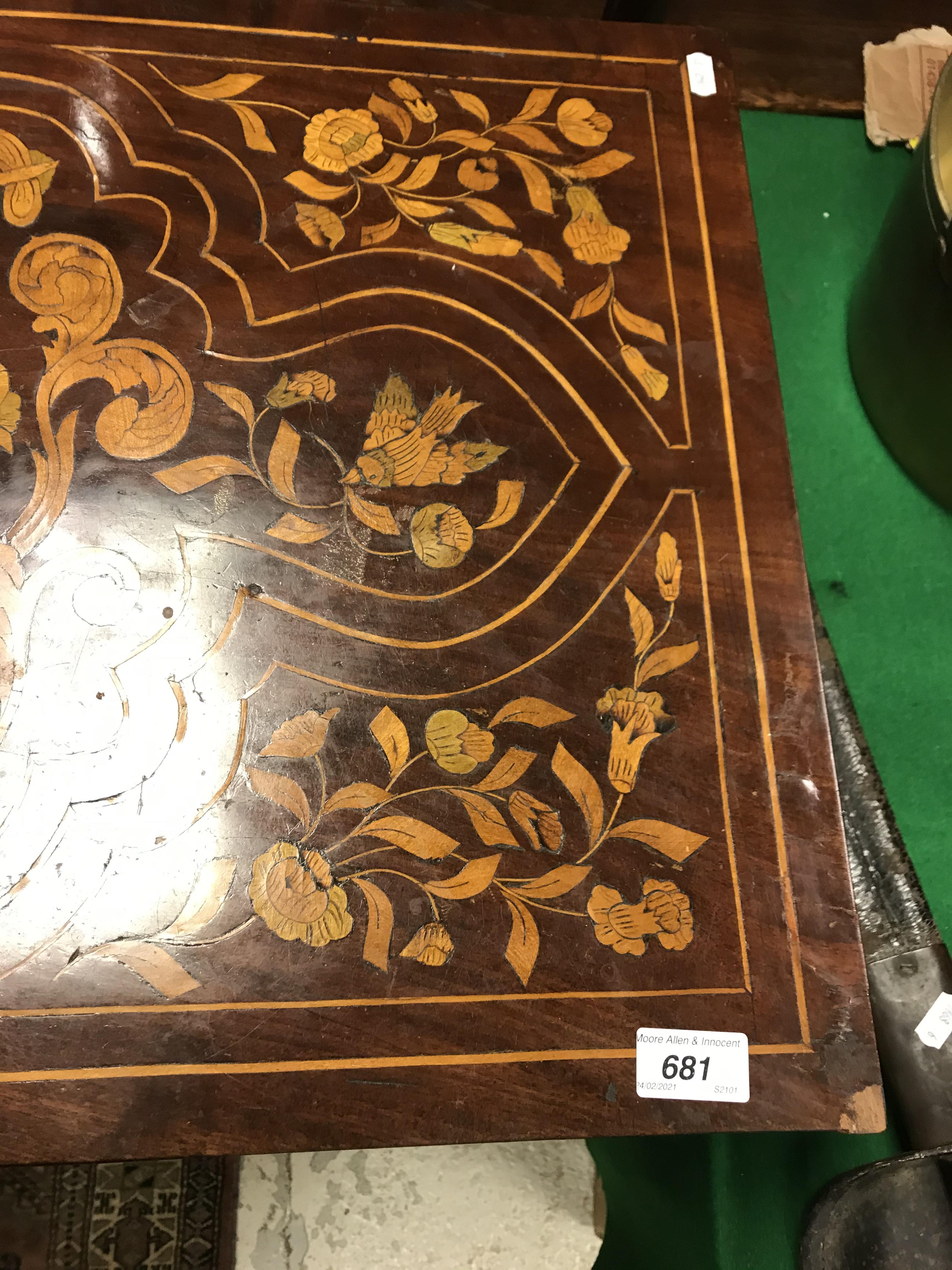 A 19th Century Dutch mahogany and marquetry inlaid side cabinet, - Image 7 of 47