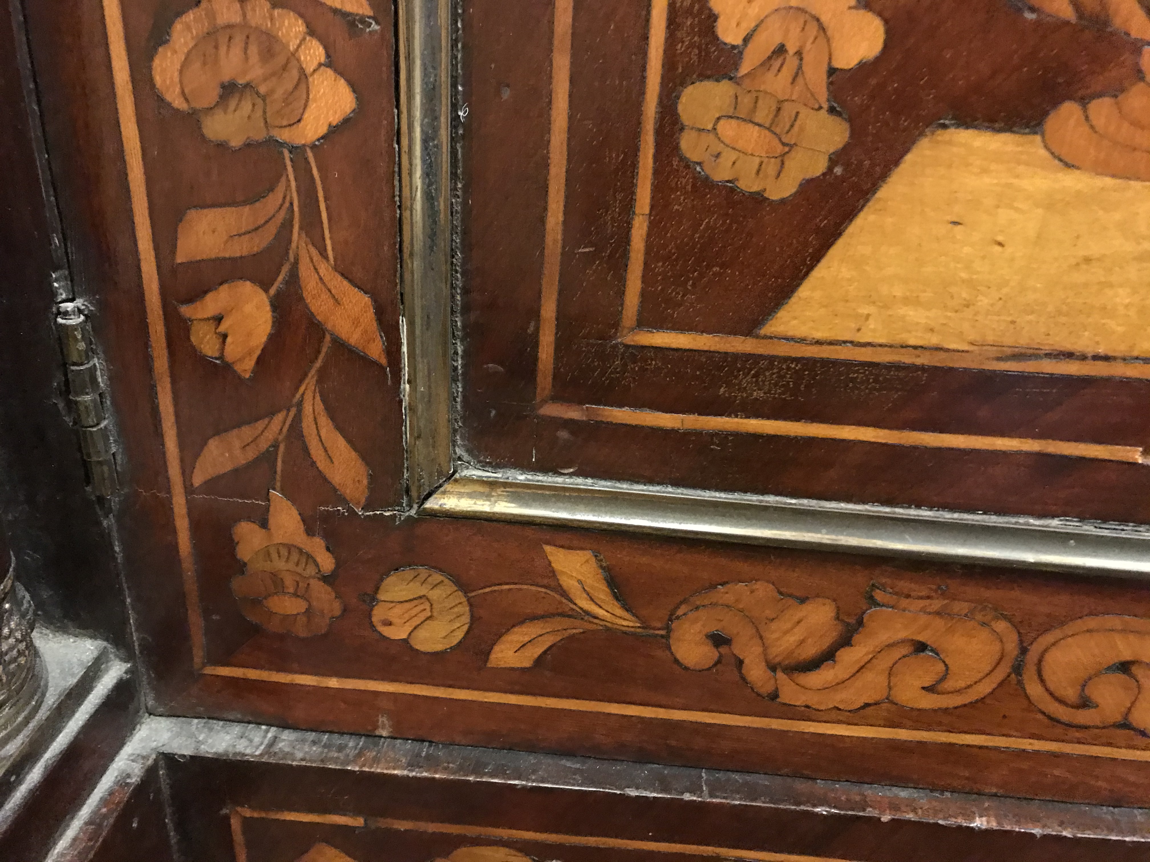 A 19th Century Dutch mahogany and marquetry inlaid side cabinet, - Image 27 of 47