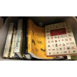 Four boxes of assorted Arts and Antiques reference books,