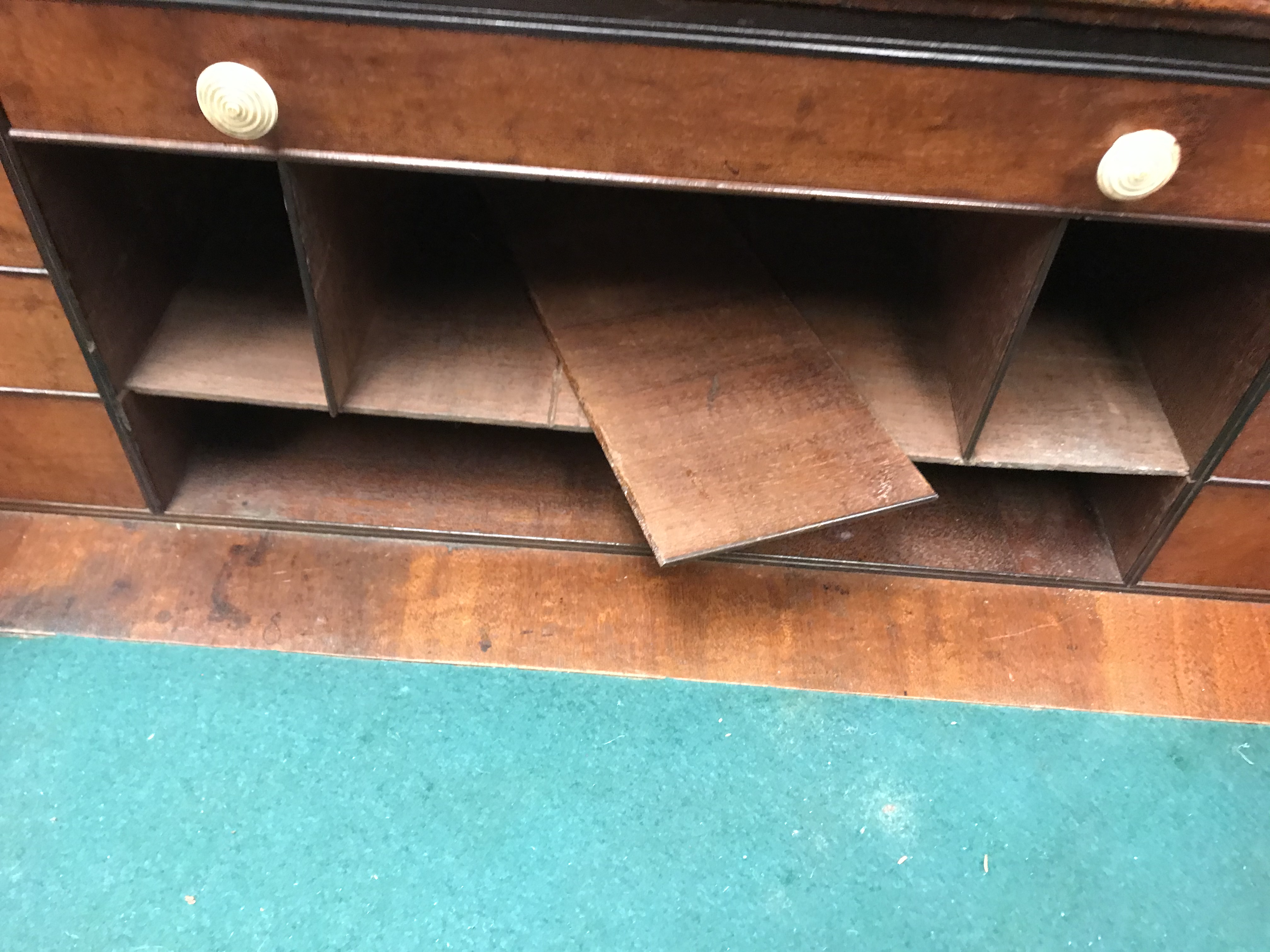 A late Regency mahogany secretaire bookcase of small proportions, - Image 28 of 40