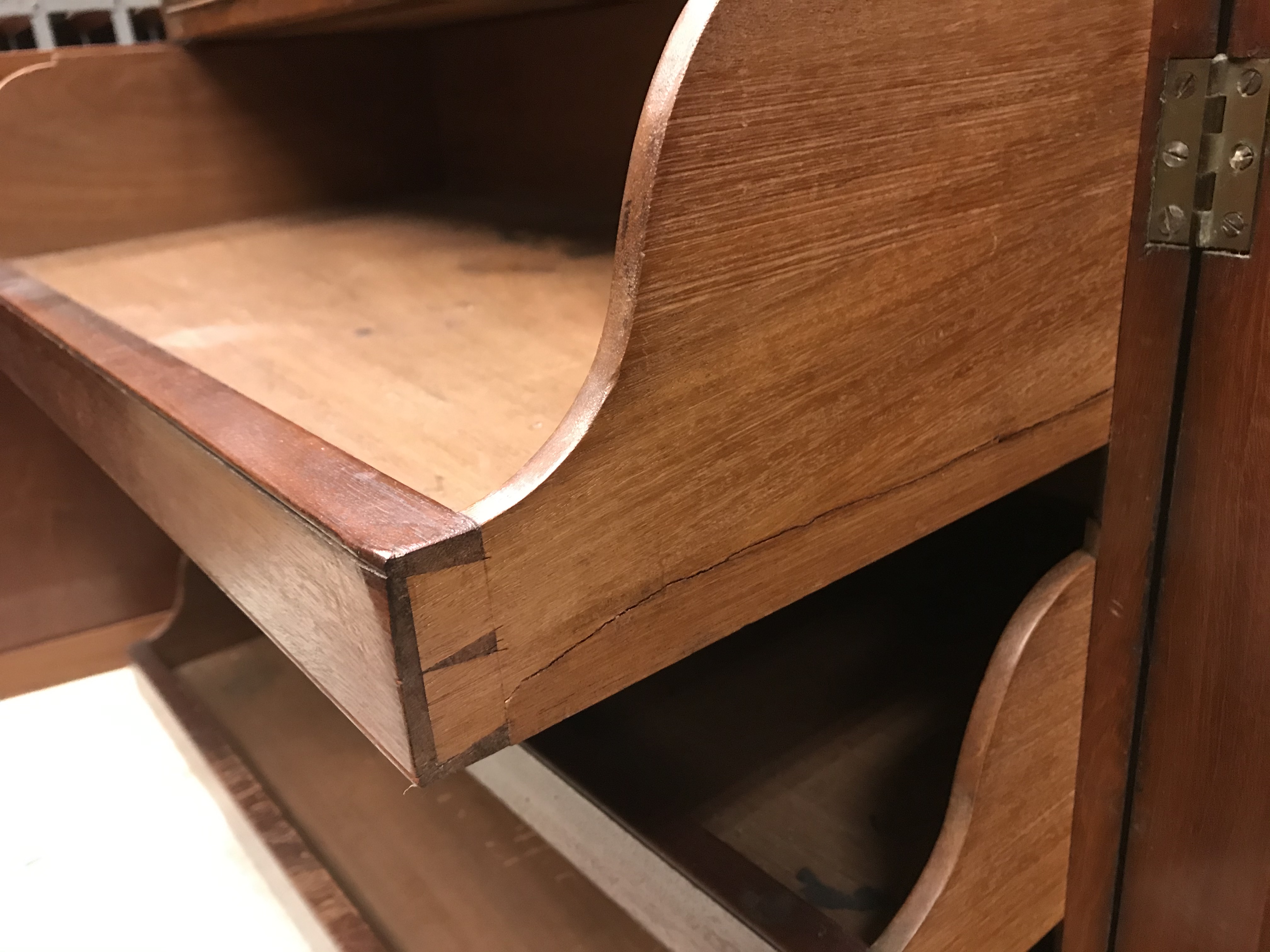 A late Regency mahogany secretaire bookcase of small proportions, - Image 35 of 40