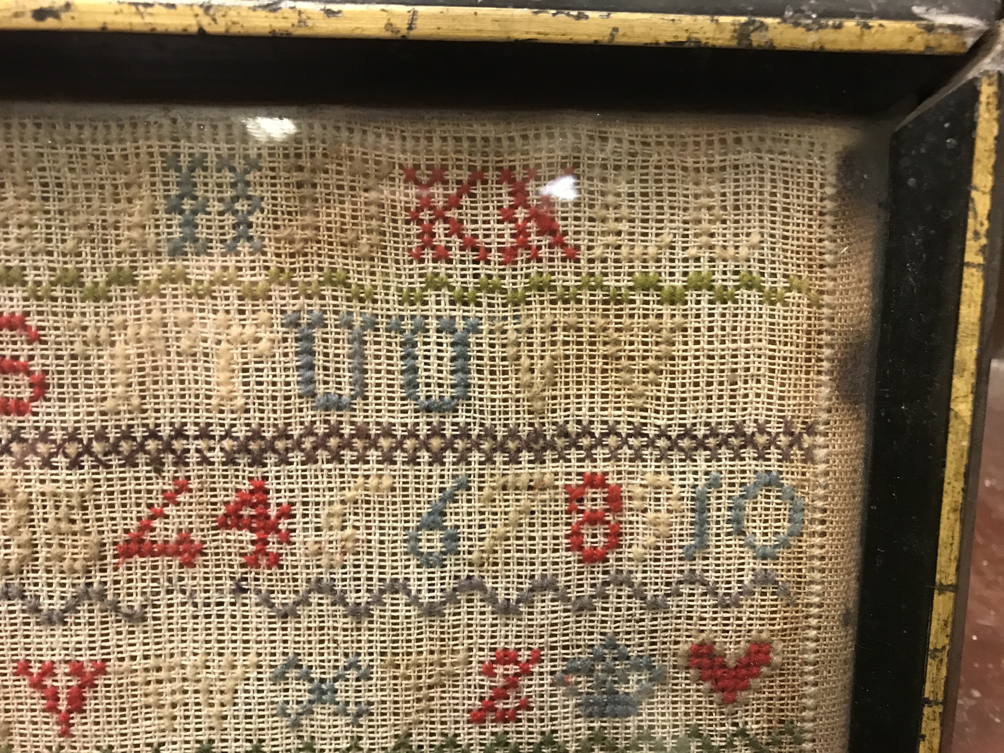 A Victorian needlework sampler by Maud E Brimacombe, Wesleyan School, Holsworthy, age 9 years 1883, - Image 8 of 23