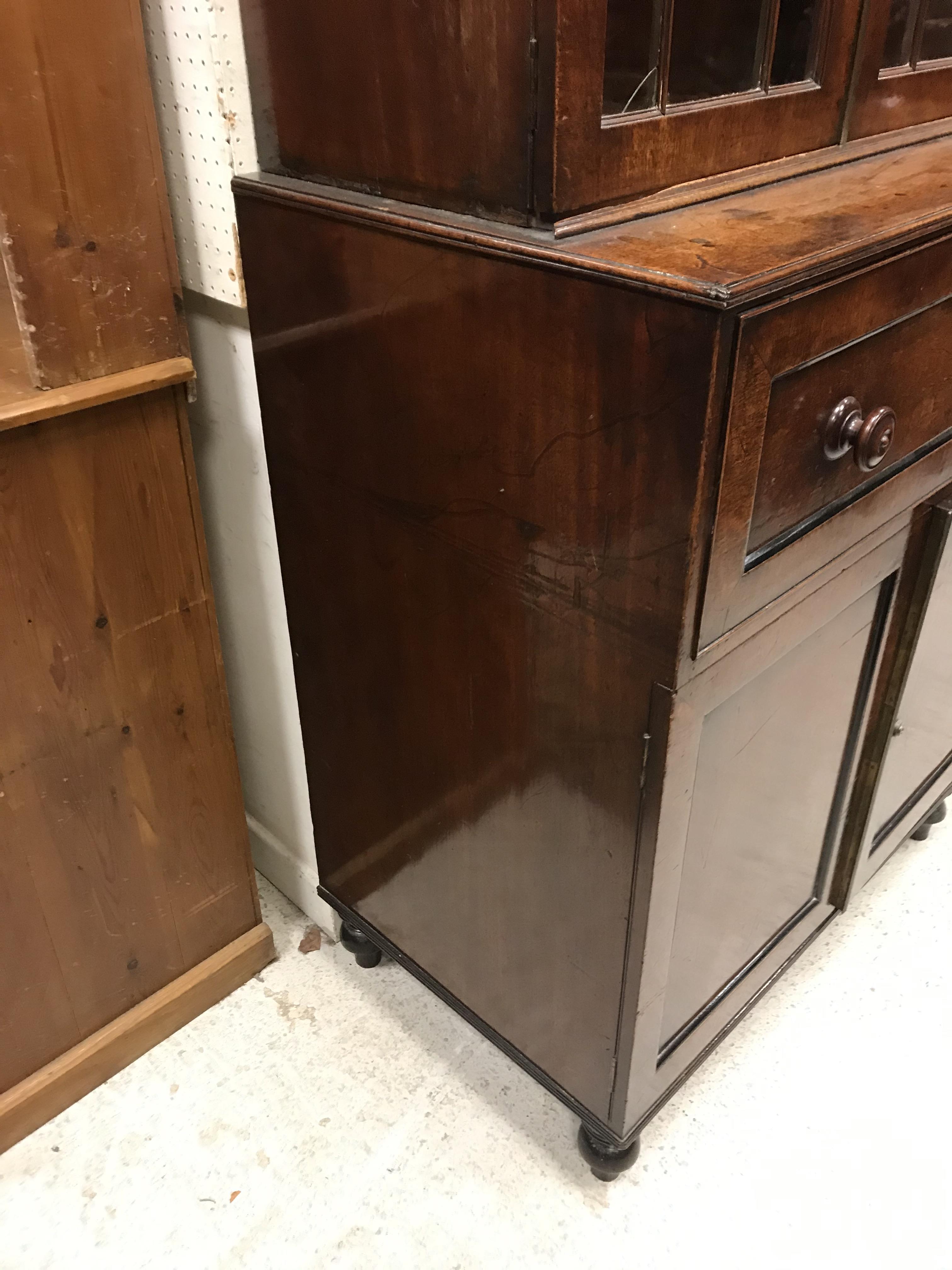 A late Regency mahogany secretaire bookcase of small proportions, - Image 22 of 40