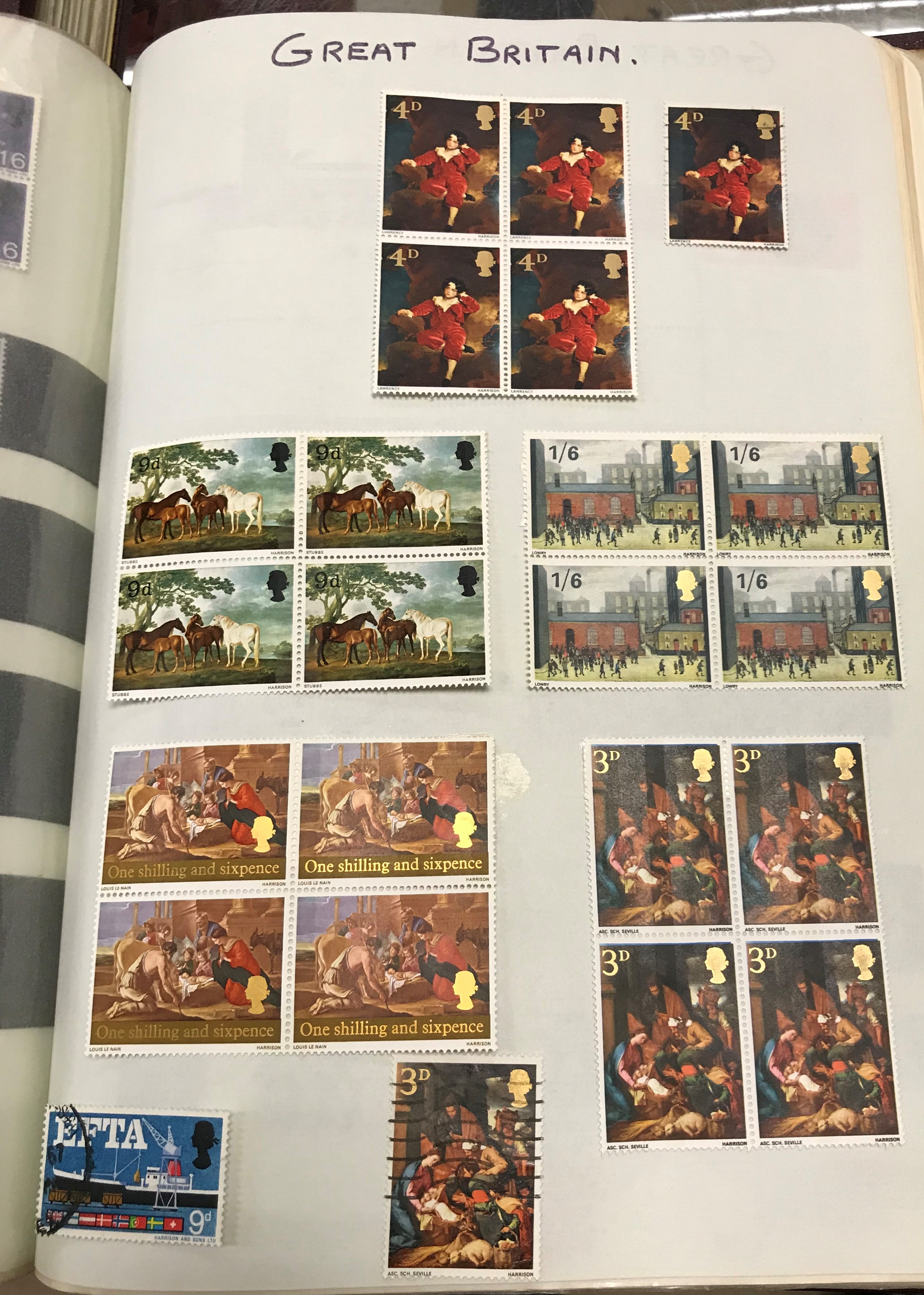 A large and extensive collection of British and World stamps housed in twelve hard twin-lock - Image 95 of 100