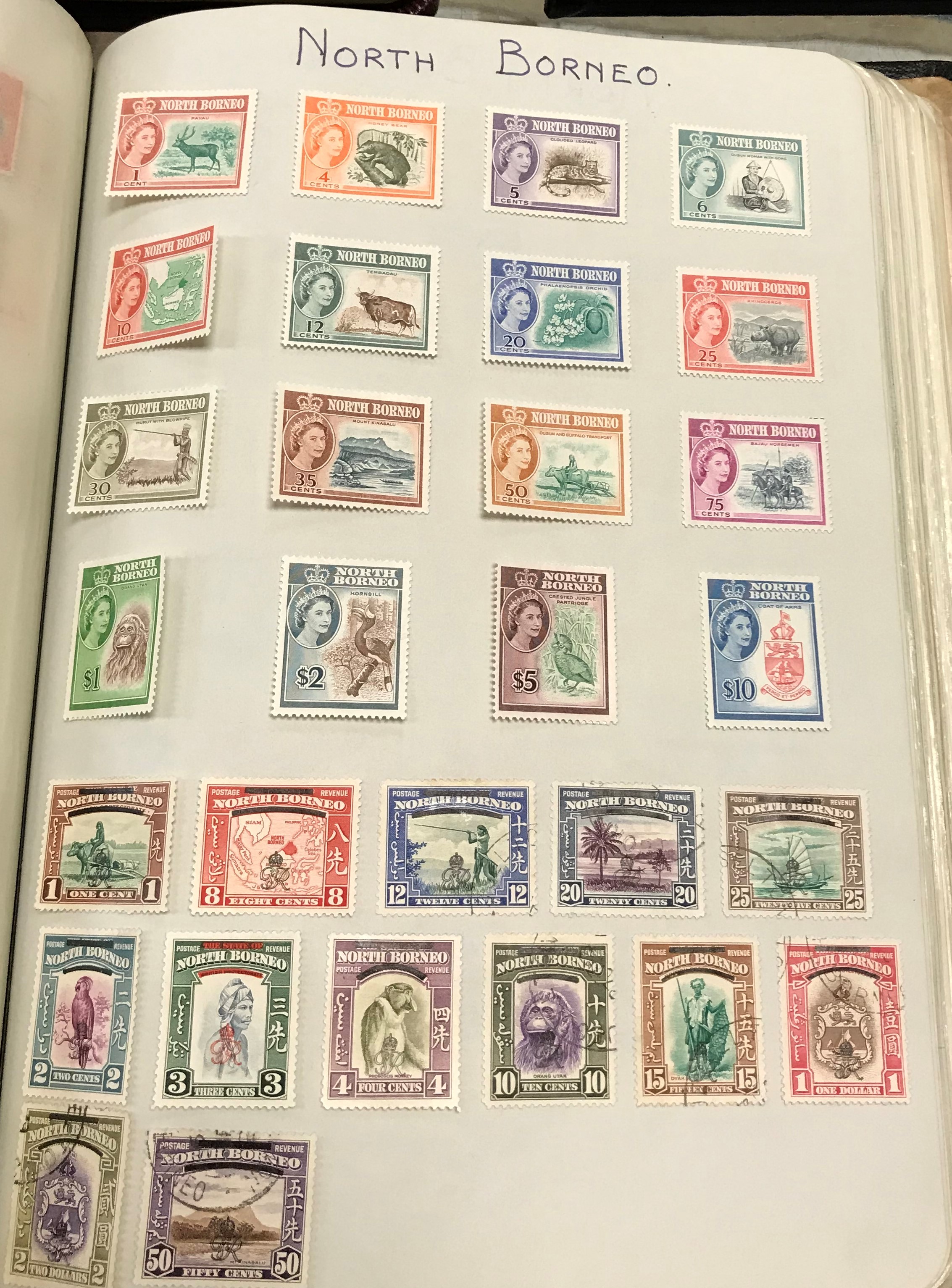 A large and extensive collection of British and World stamps housed in twelve hard twin-lock - Image 39 of 100