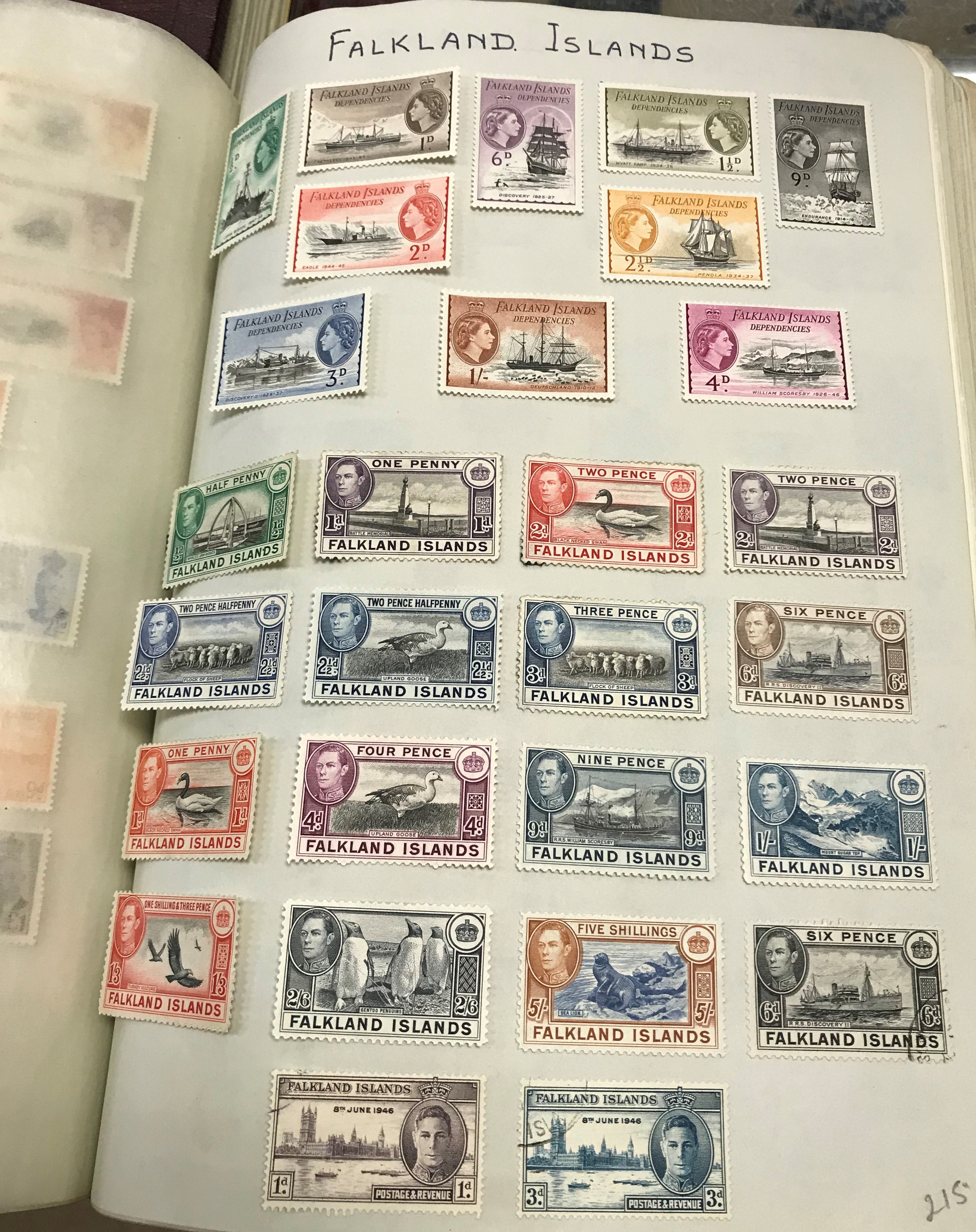 A large and extensive collection of British and World stamps housed in twelve hard twin-lock - Image 85 of 100