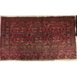 A fine Salour Bokhara rug,