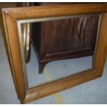 A large oak picture frame,