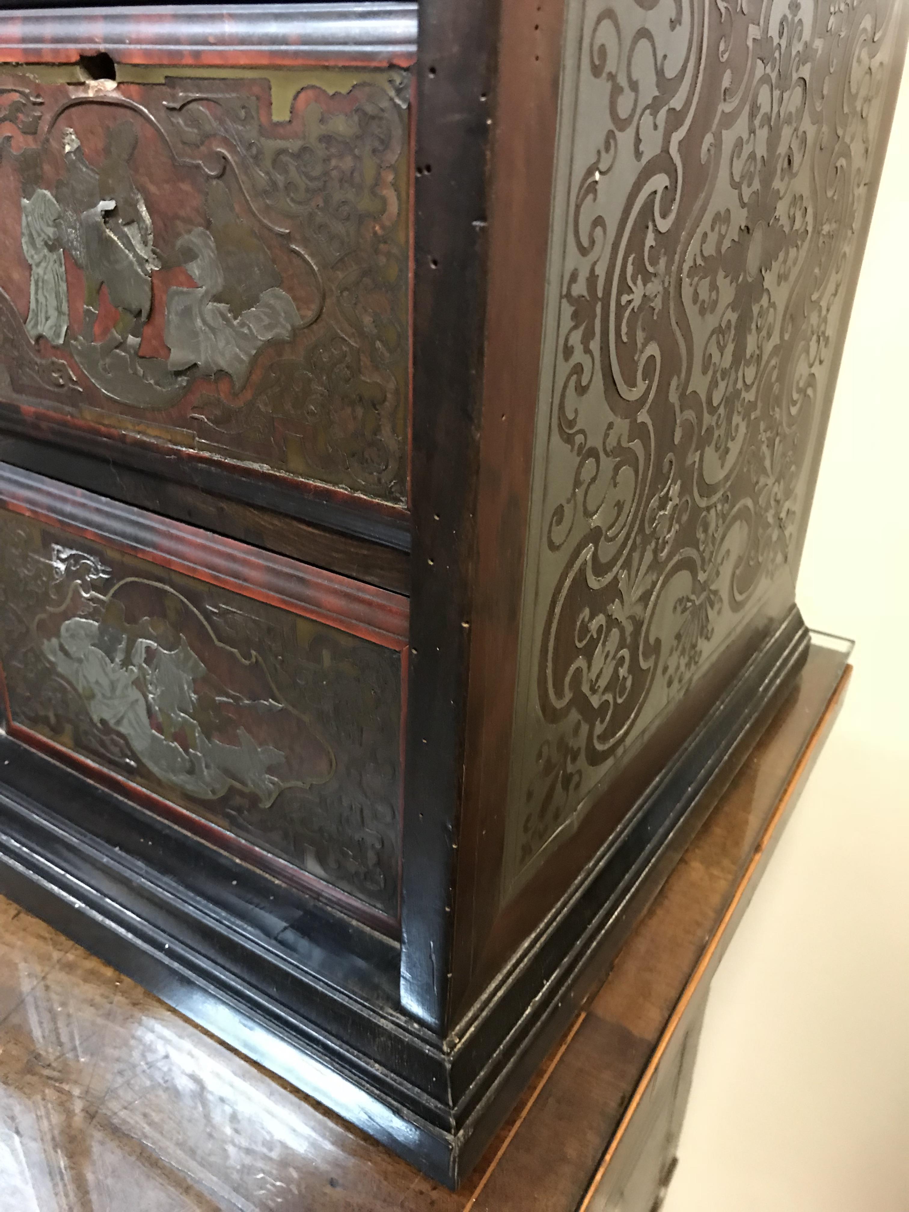 An 18th Century Boulle work tabletop cabinet, - Image 69 of 112
