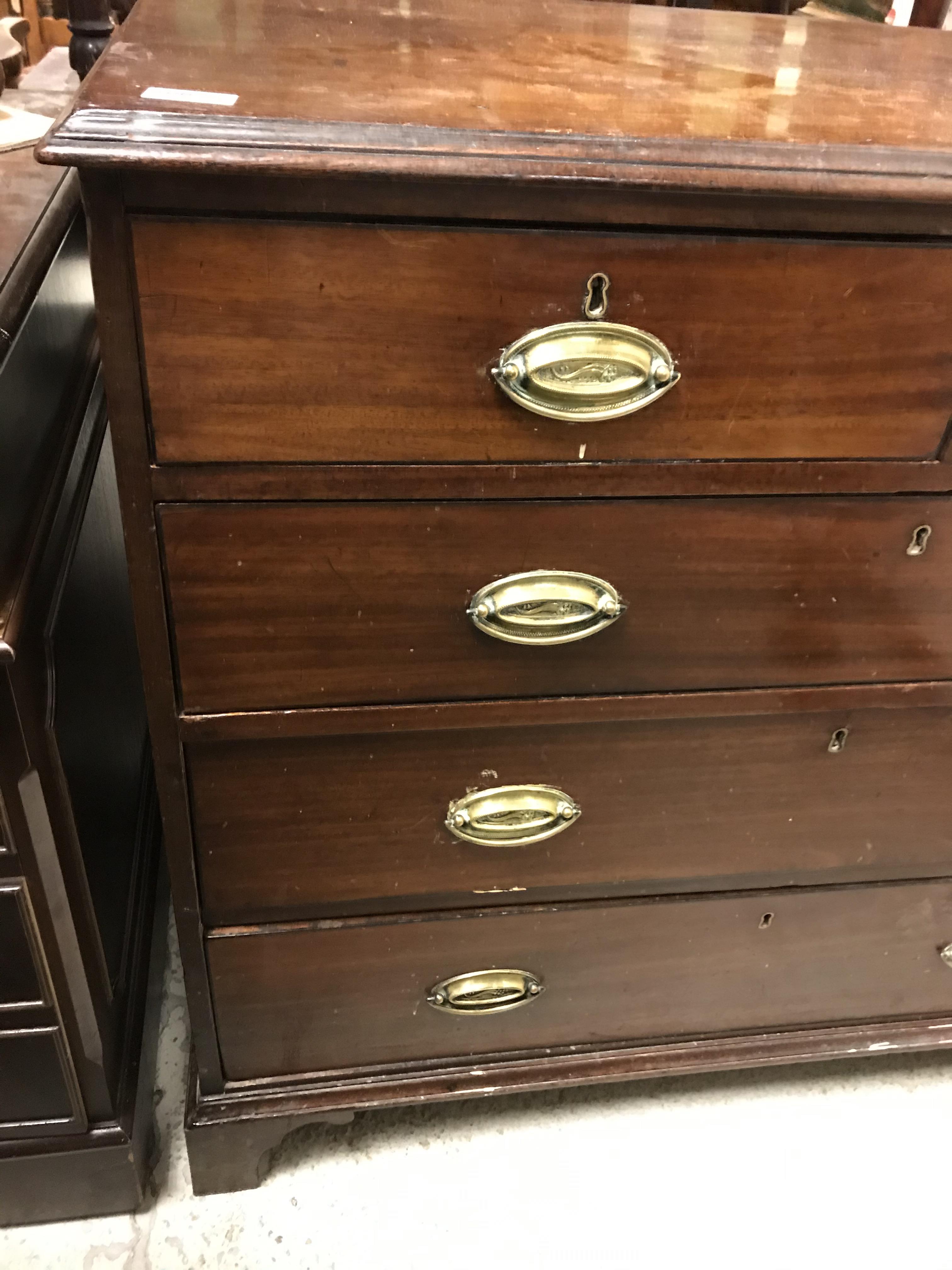 A 19th Century mahogany chest, - Image 6 of 18