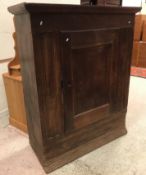 A 17th Century Dutch oak cupboard,