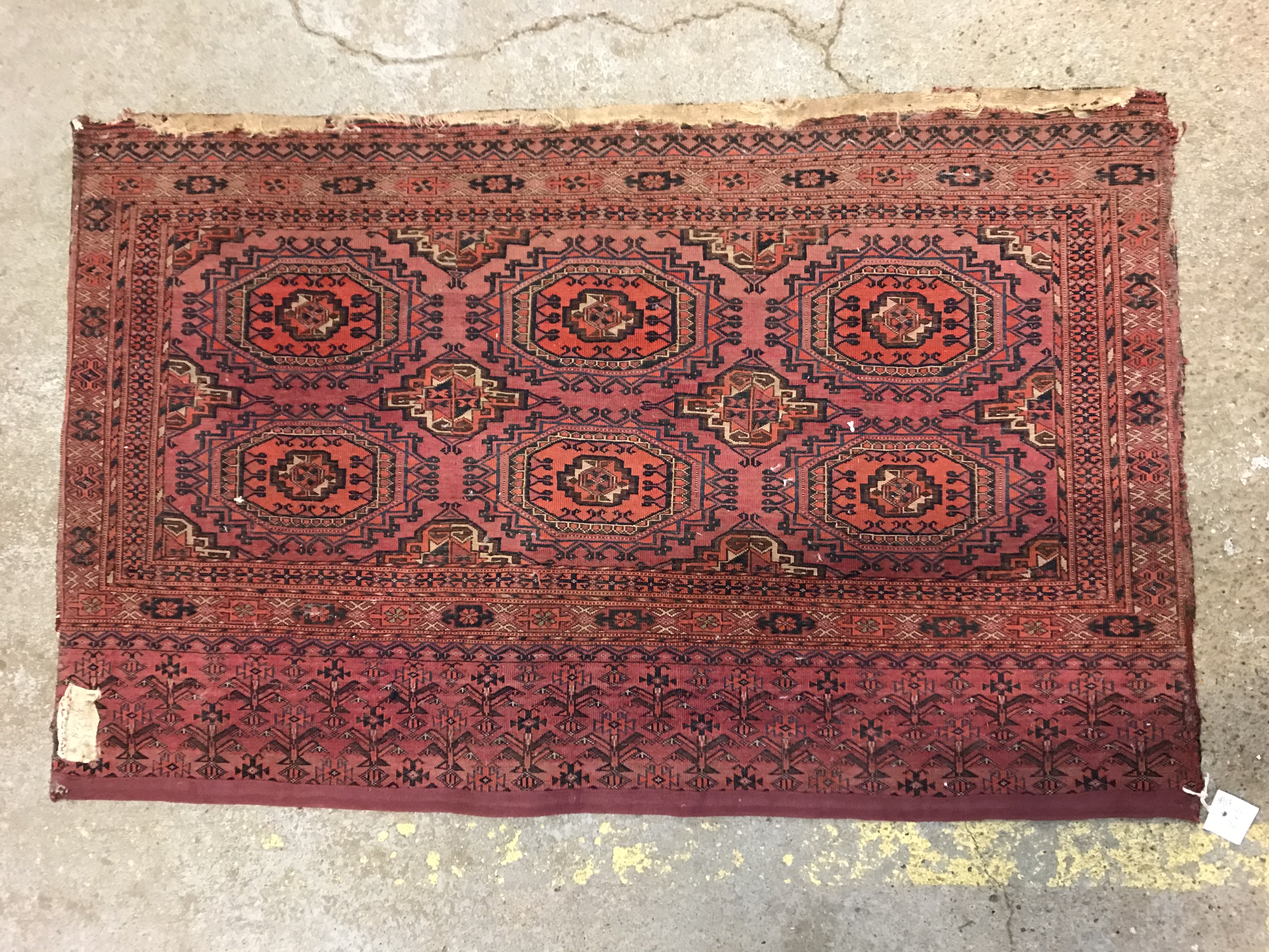 A fine Salour Bok rug, - Image 5 of 5