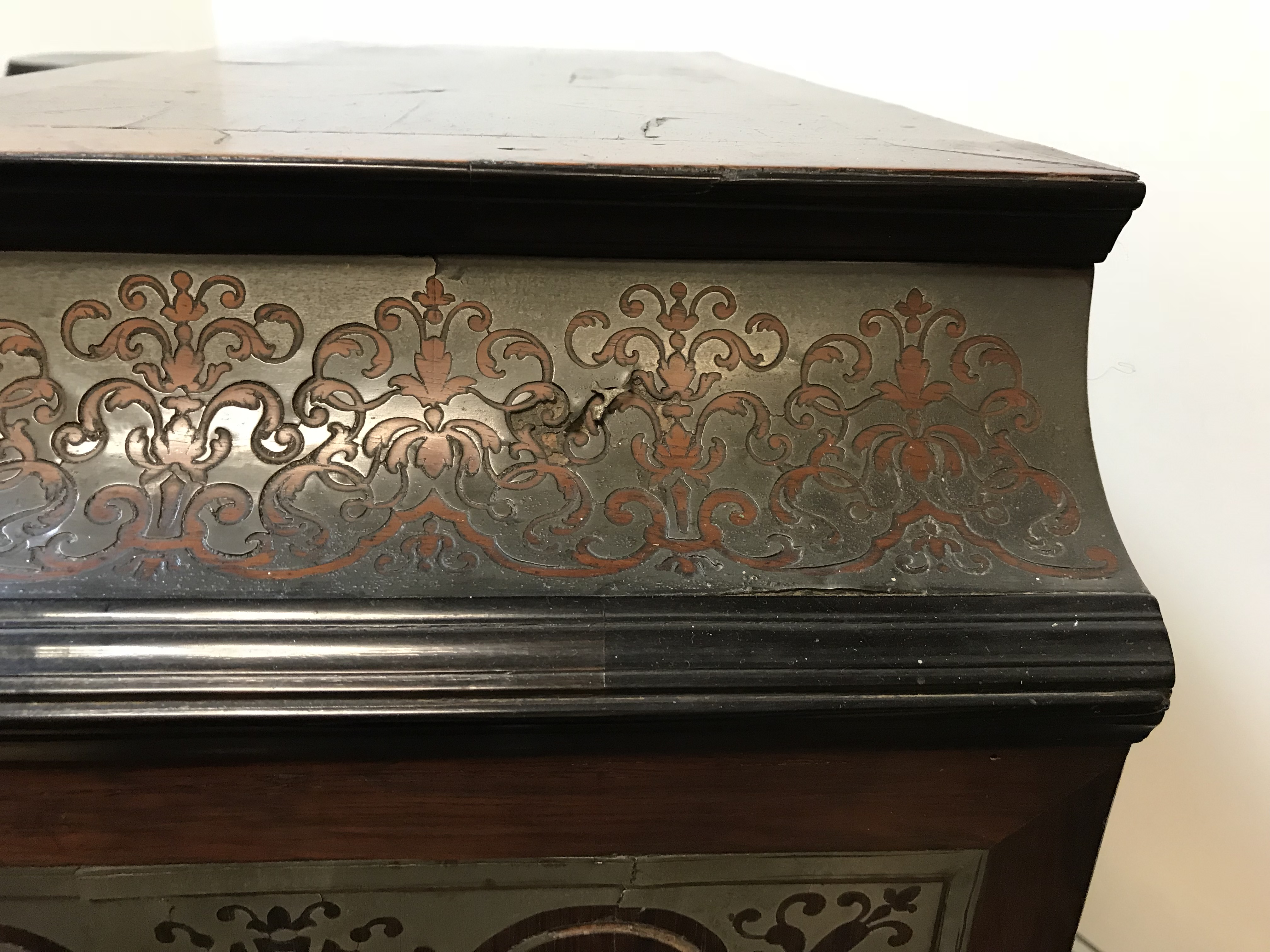 An 18th Century Boulle work tabletop cabinet, - Image 77 of 112