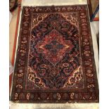 An Oriental carpet,