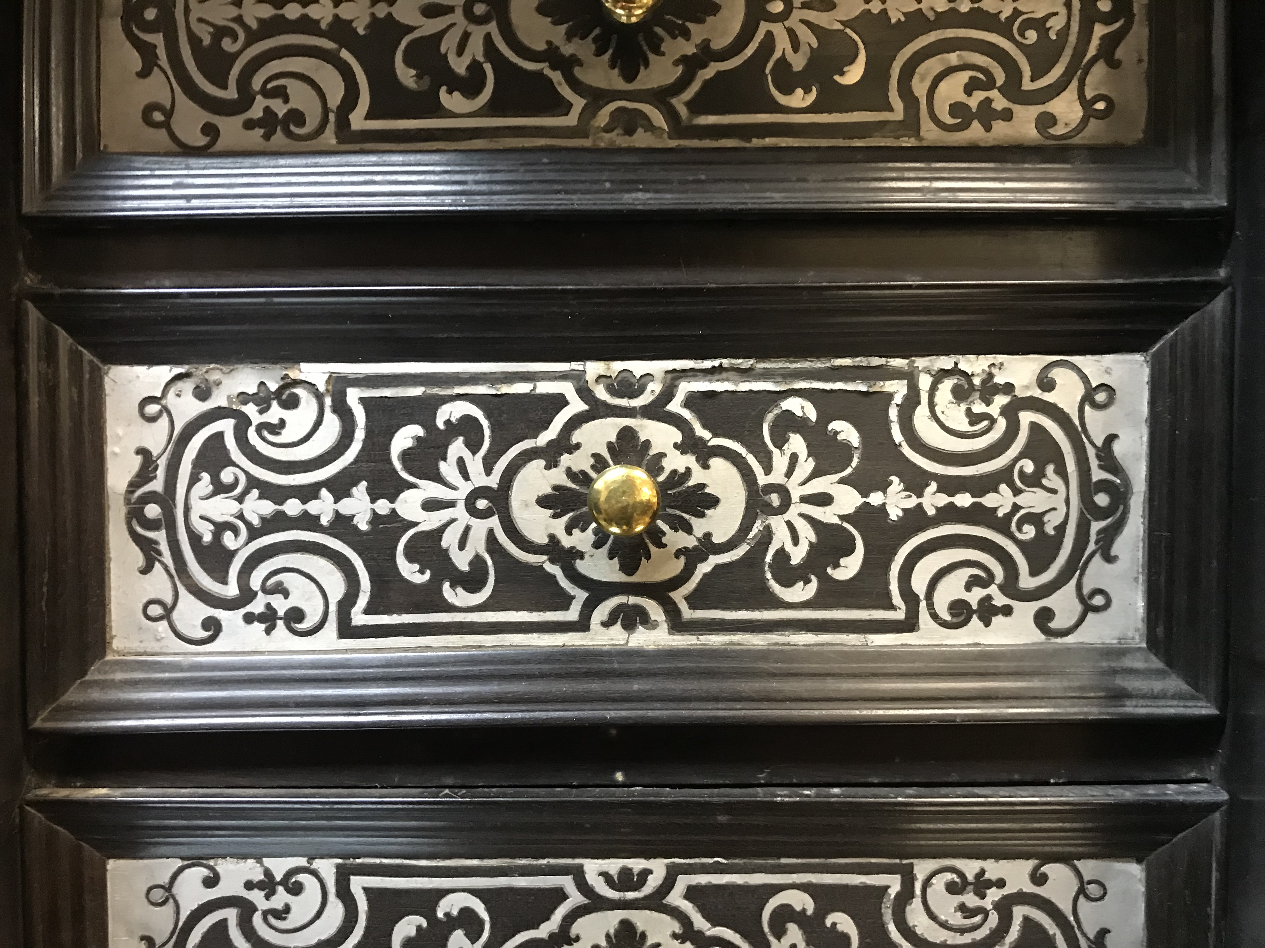 An 18th Century Boulle work tabletop cabinet, - Image 53 of 112