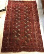 A Bokhara rug,