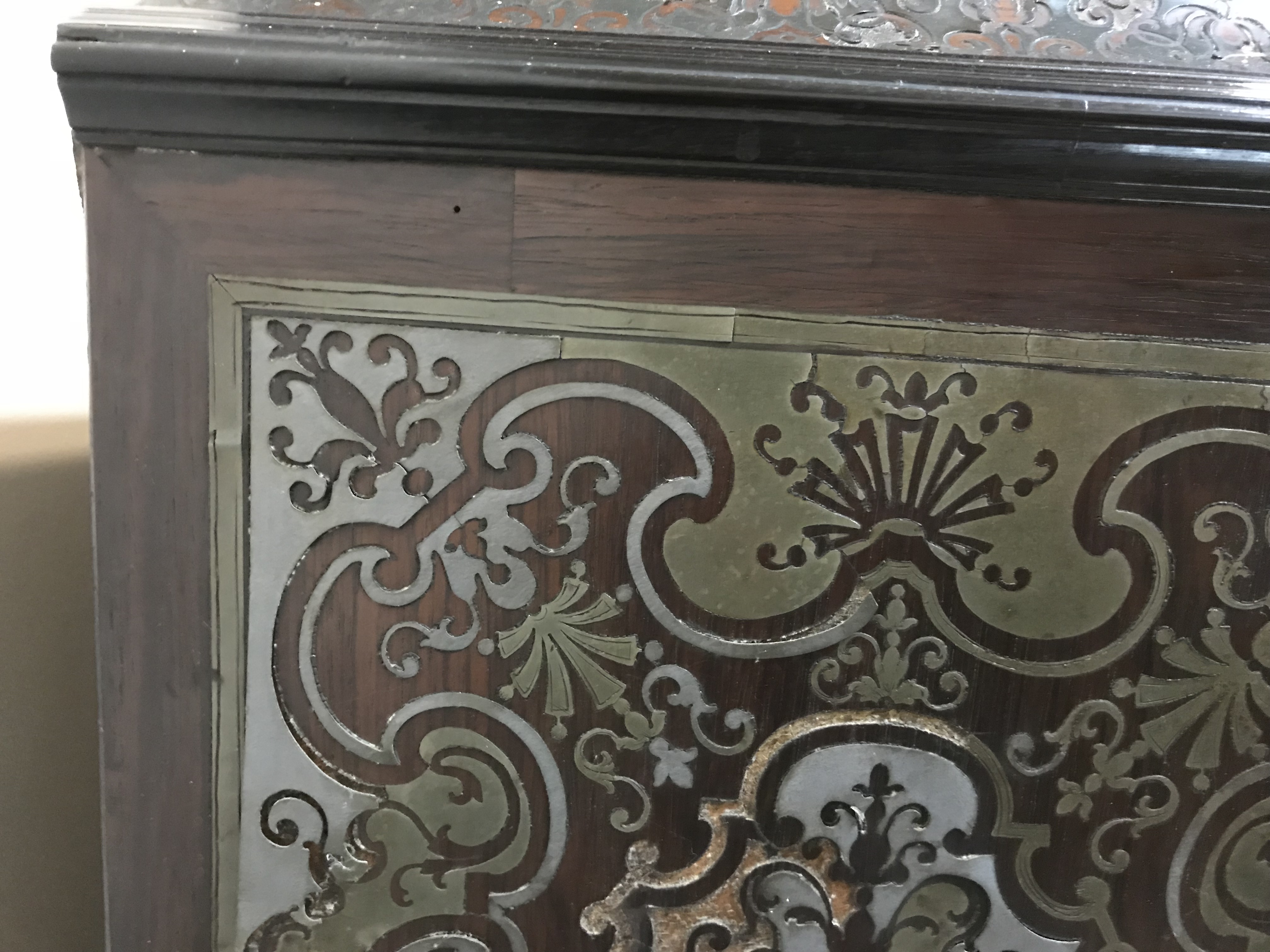 An 18th Century Boulle work tabletop cabinet, - Image 11 of 112