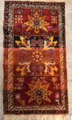 An Anatolian rug,