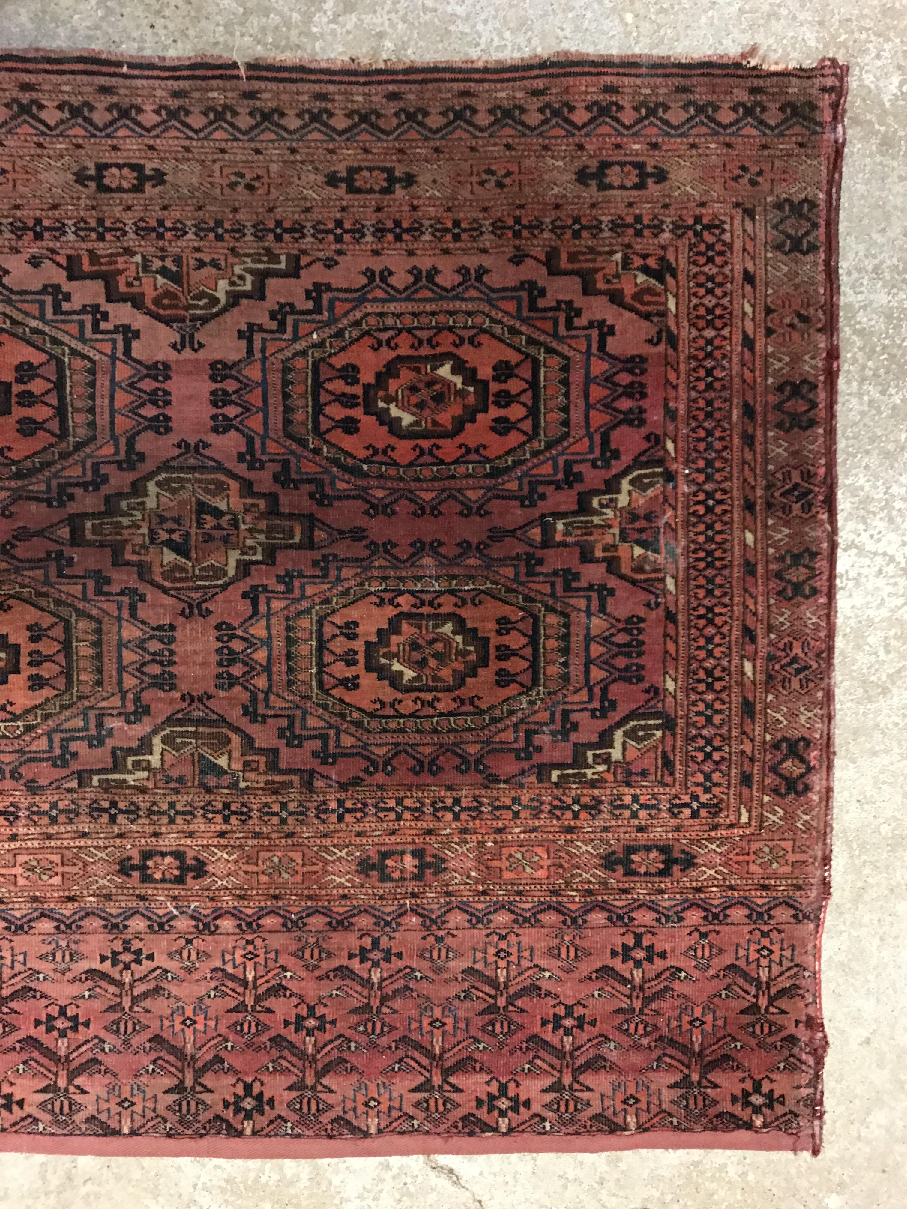 A fine Salour Bok rug, - Image 4 of 5