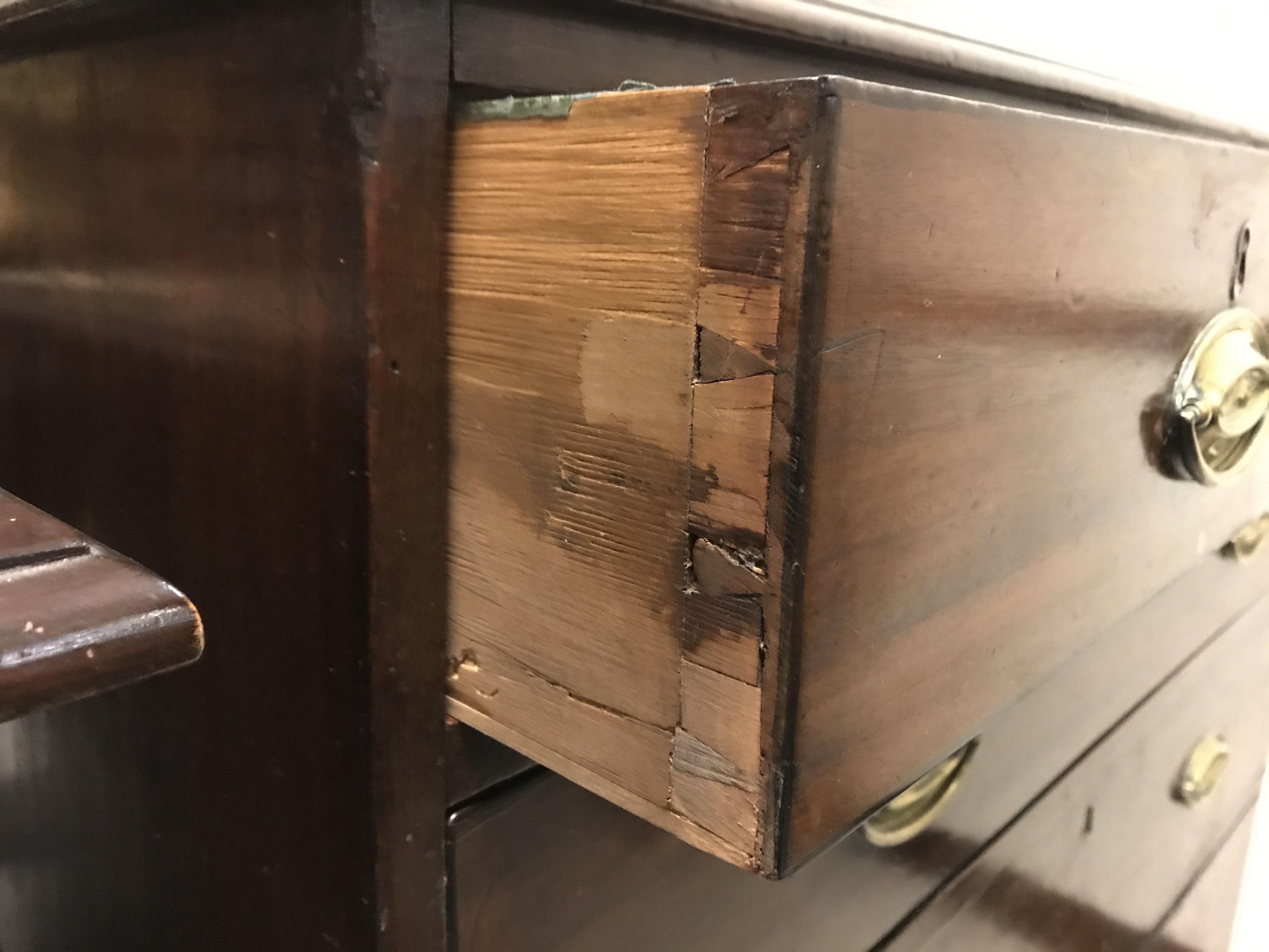 A 19th Century mahogany chest, - Image 17 of 18