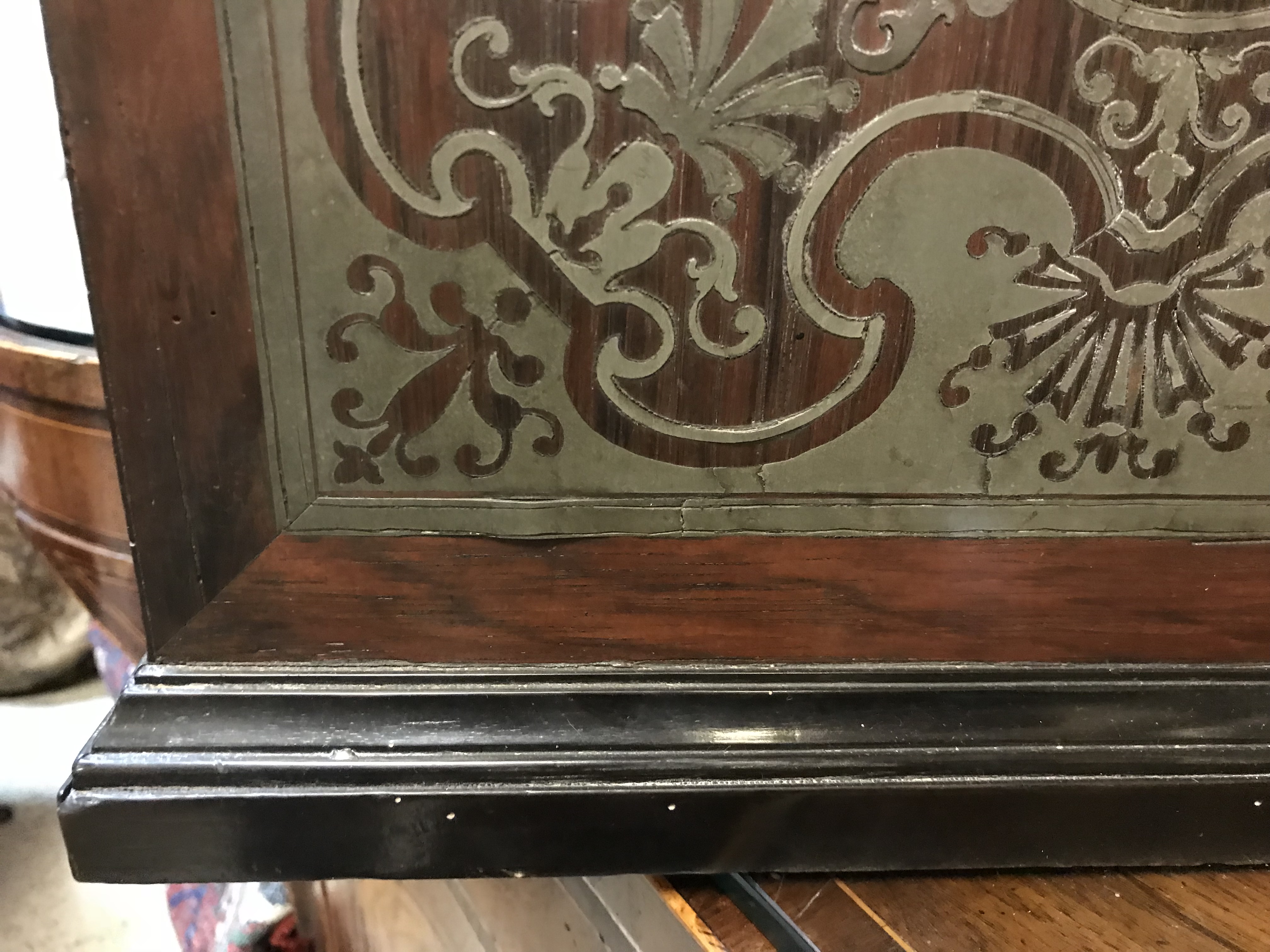 An 18th Century Boulle work tabletop cabinet, - Image 86 of 112