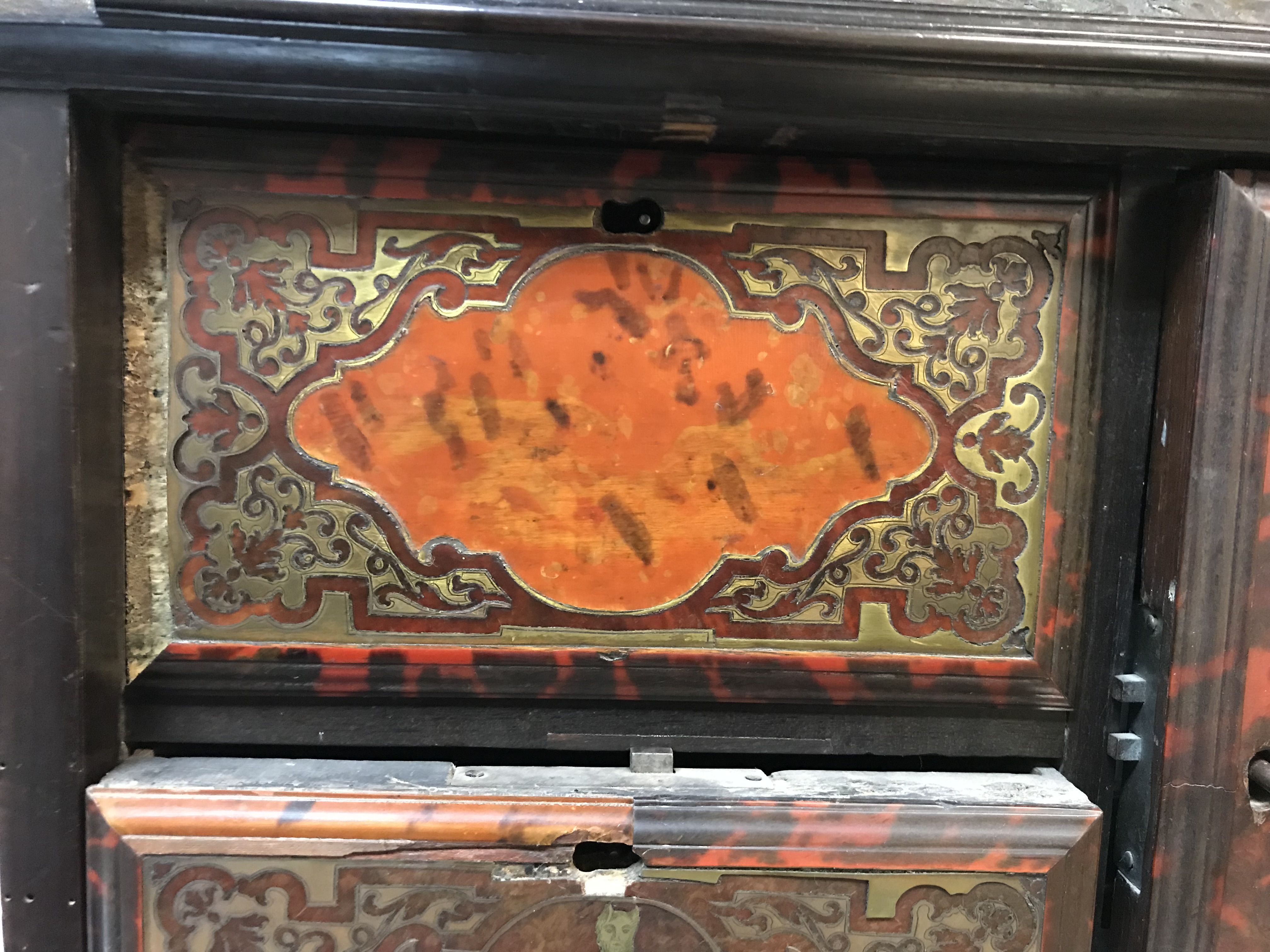 An 18th Century Boulle work tabletop cabinet, - Image 29 of 112