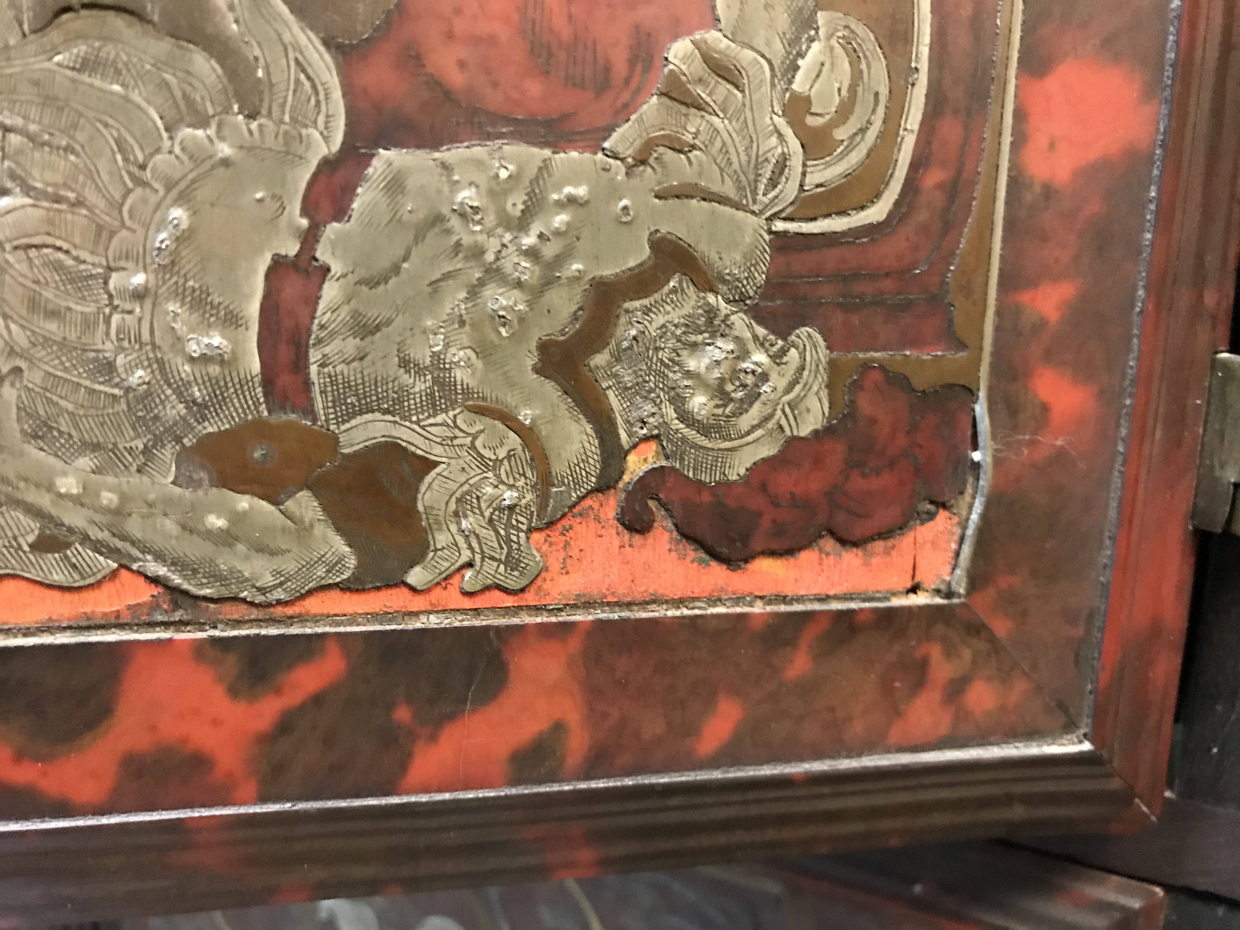 An 18th Century Boulle work tabletop cabinet, - Image 47 of 112