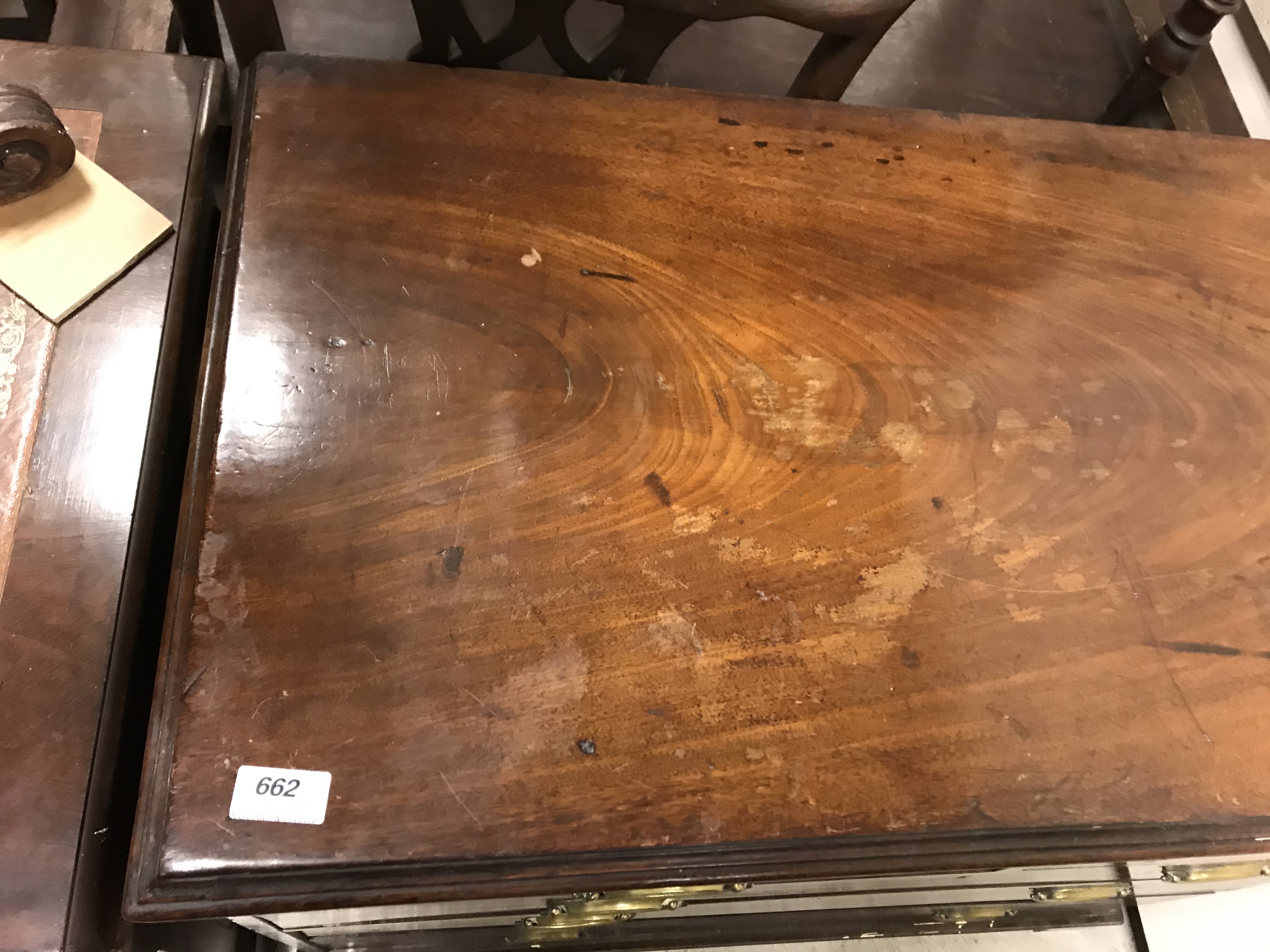 A 19th Century mahogany chest, - Image 4 of 18