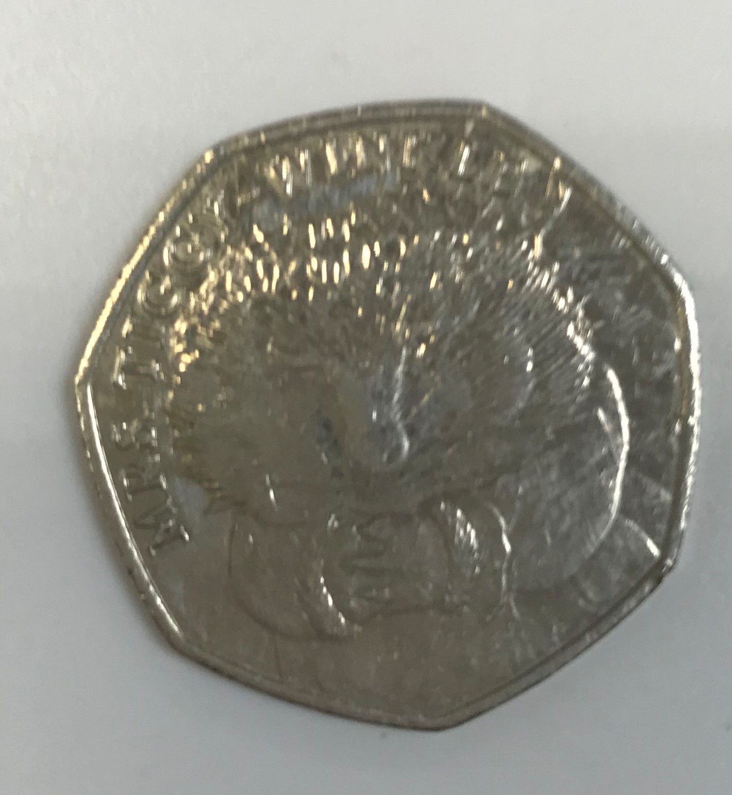 A collection of Beatrix Potter Commemorative 50 p pieces including “Benjamin Bunny” 2017 (x 15), - Image 3 of 3