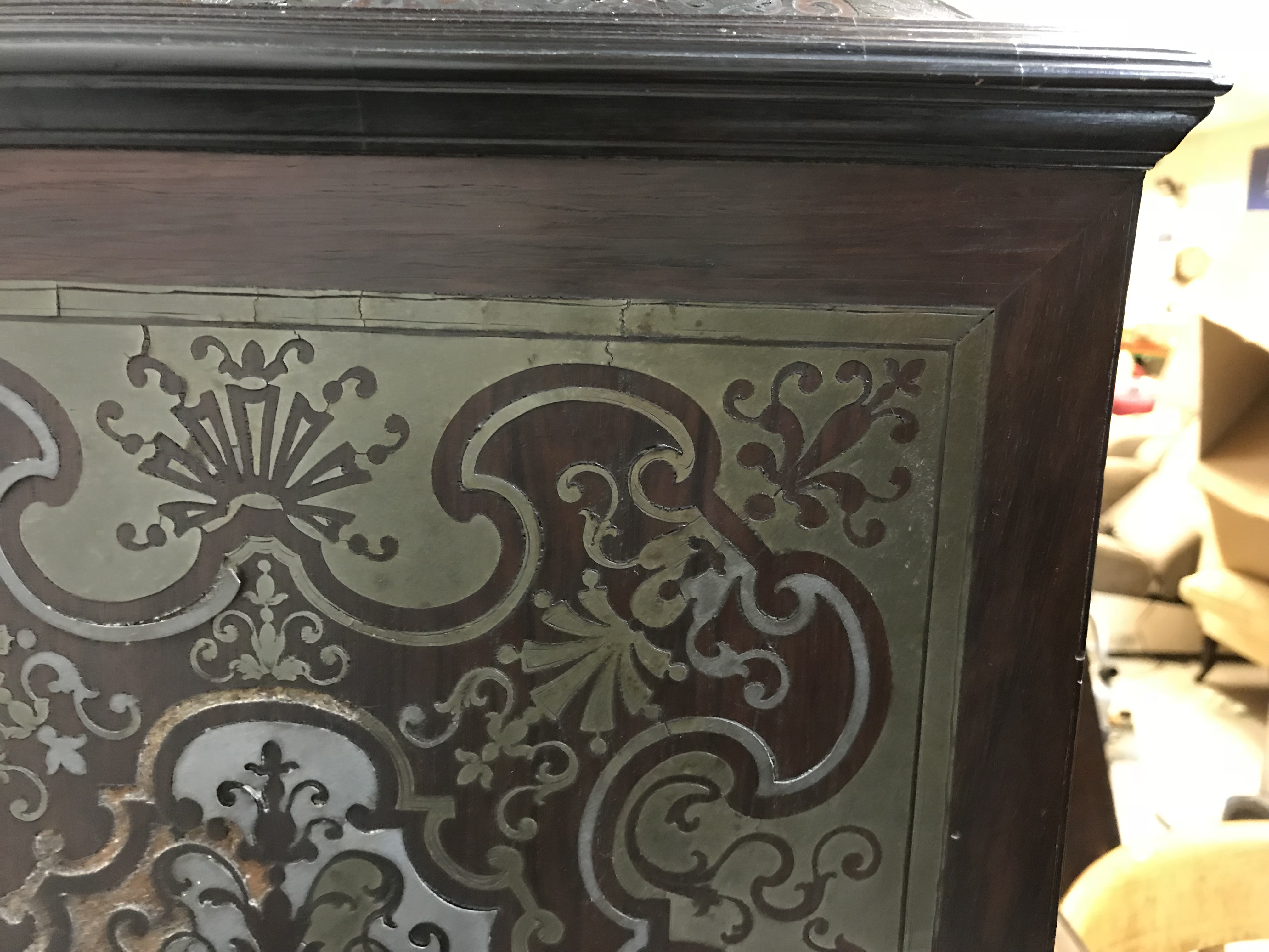 An 18th Century Boulle work tabletop cabinet, - Image 12 of 112
