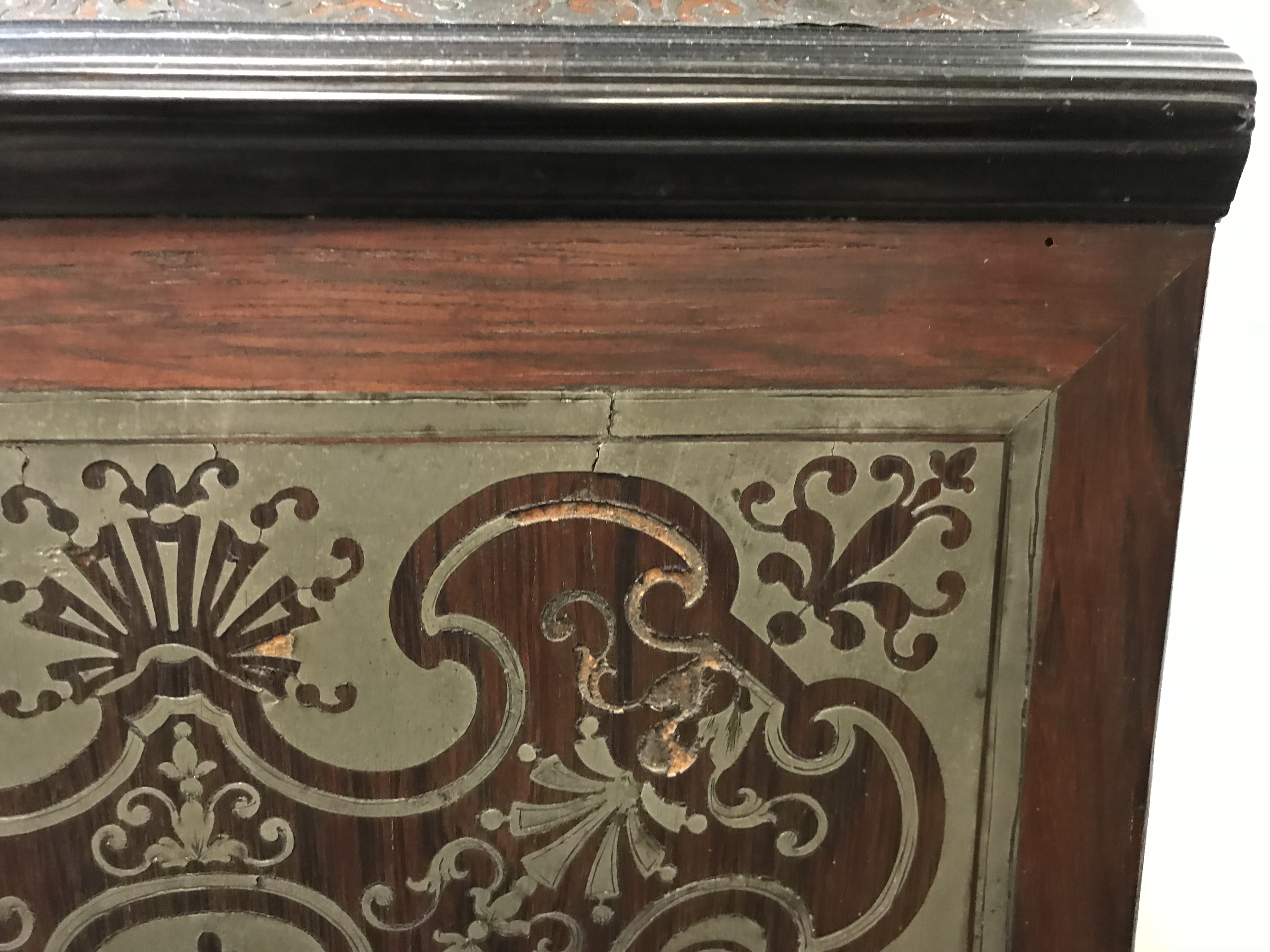An 18th Century Boulle work tabletop cabinet, - Image 80 of 112