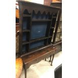 An oak dresser of small proportions in the 18th Century style,