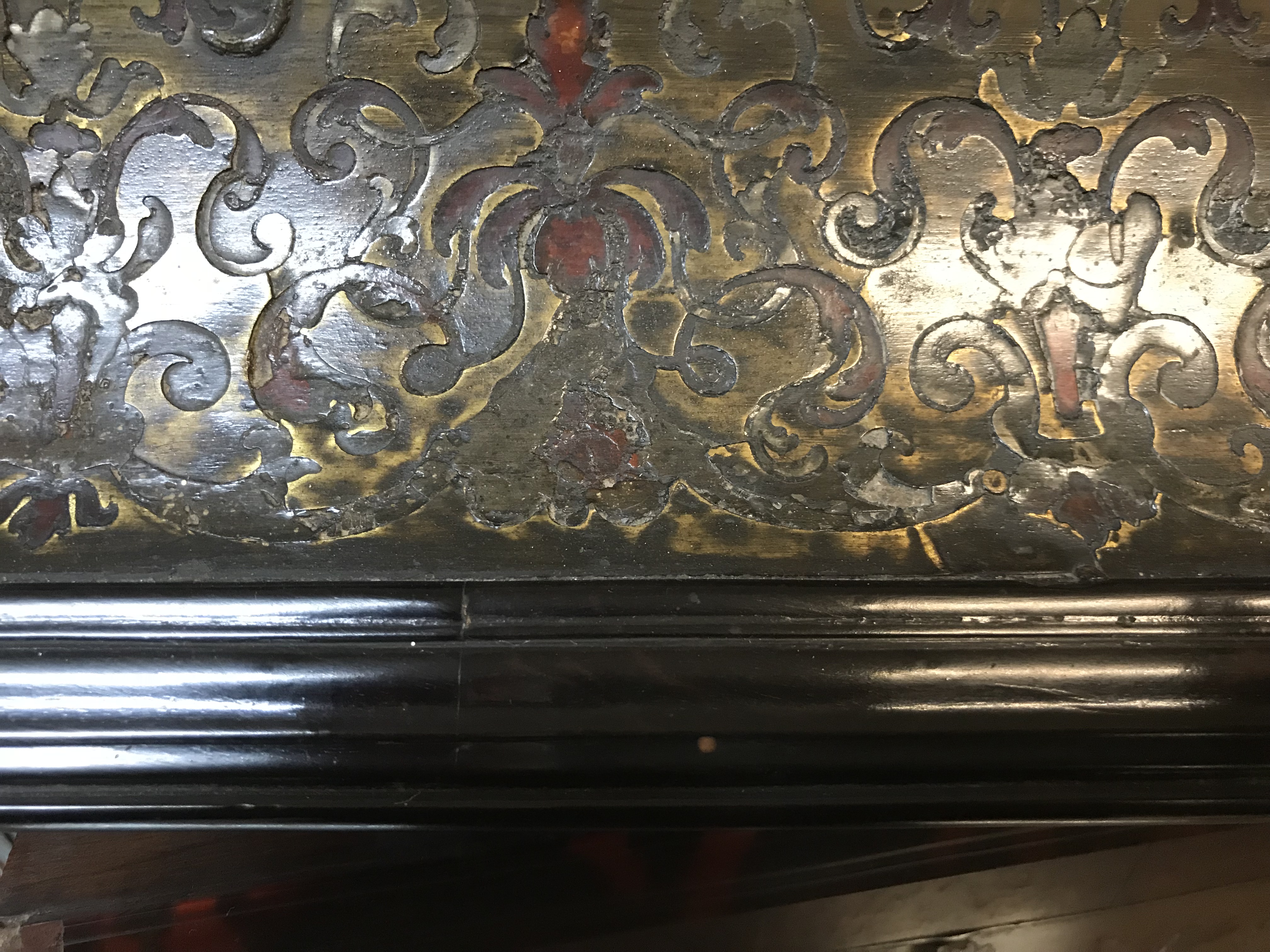 An 18th Century Boulle work tabletop cabinet, - Image 91 of 112