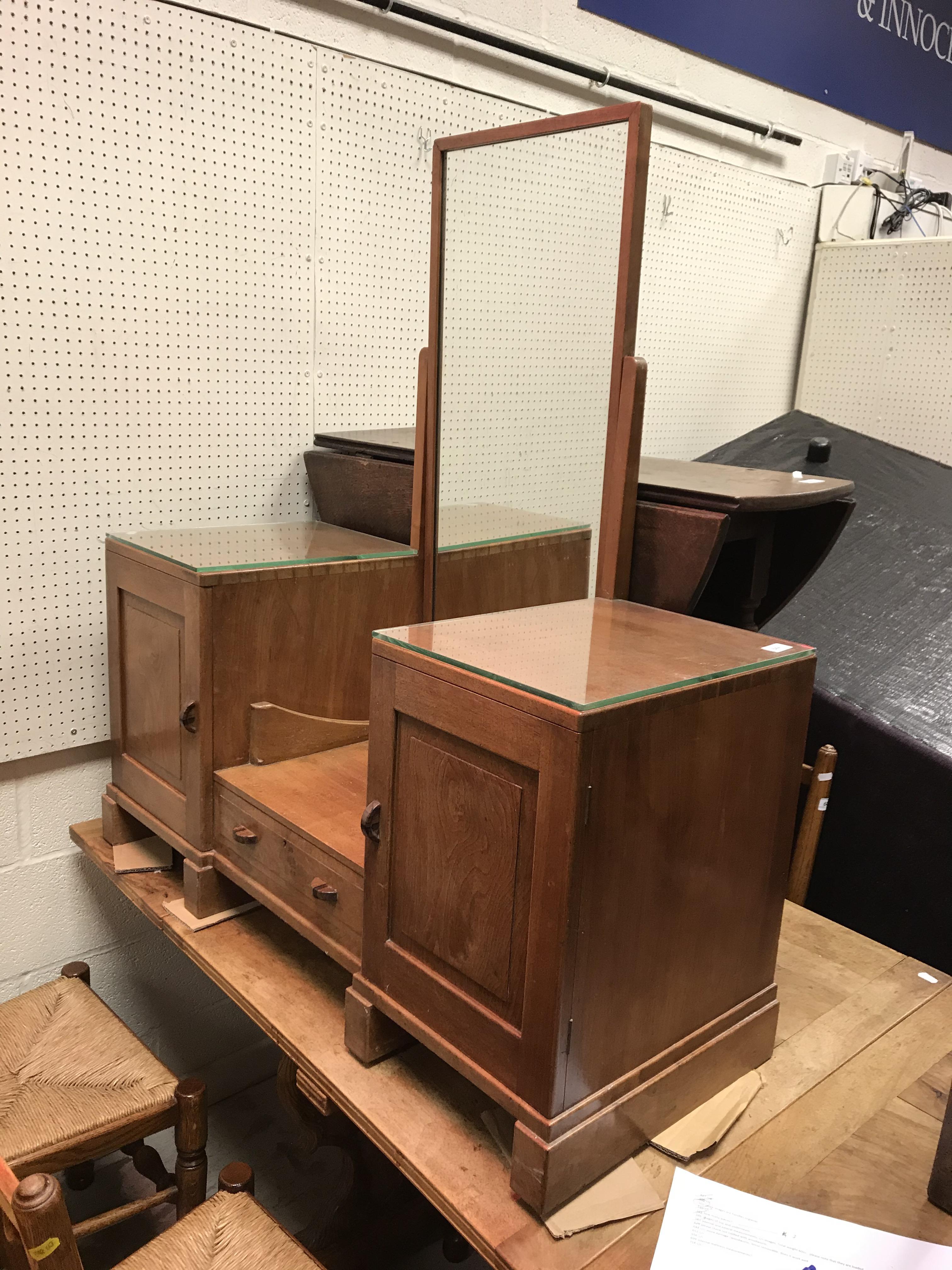 An early to mid 20th Century Cotswold School Arts & Crafts walnut dressing table, - Image 2 of 30