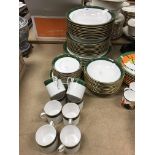 A collection of Spode 'Chardonnay' dinner wares comprising ten dinner plates,