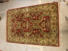 A Chobli rug, the central panel set with