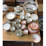 A collection of various china wares to i