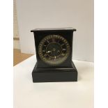 A mid 20th Century travel clock, the cir