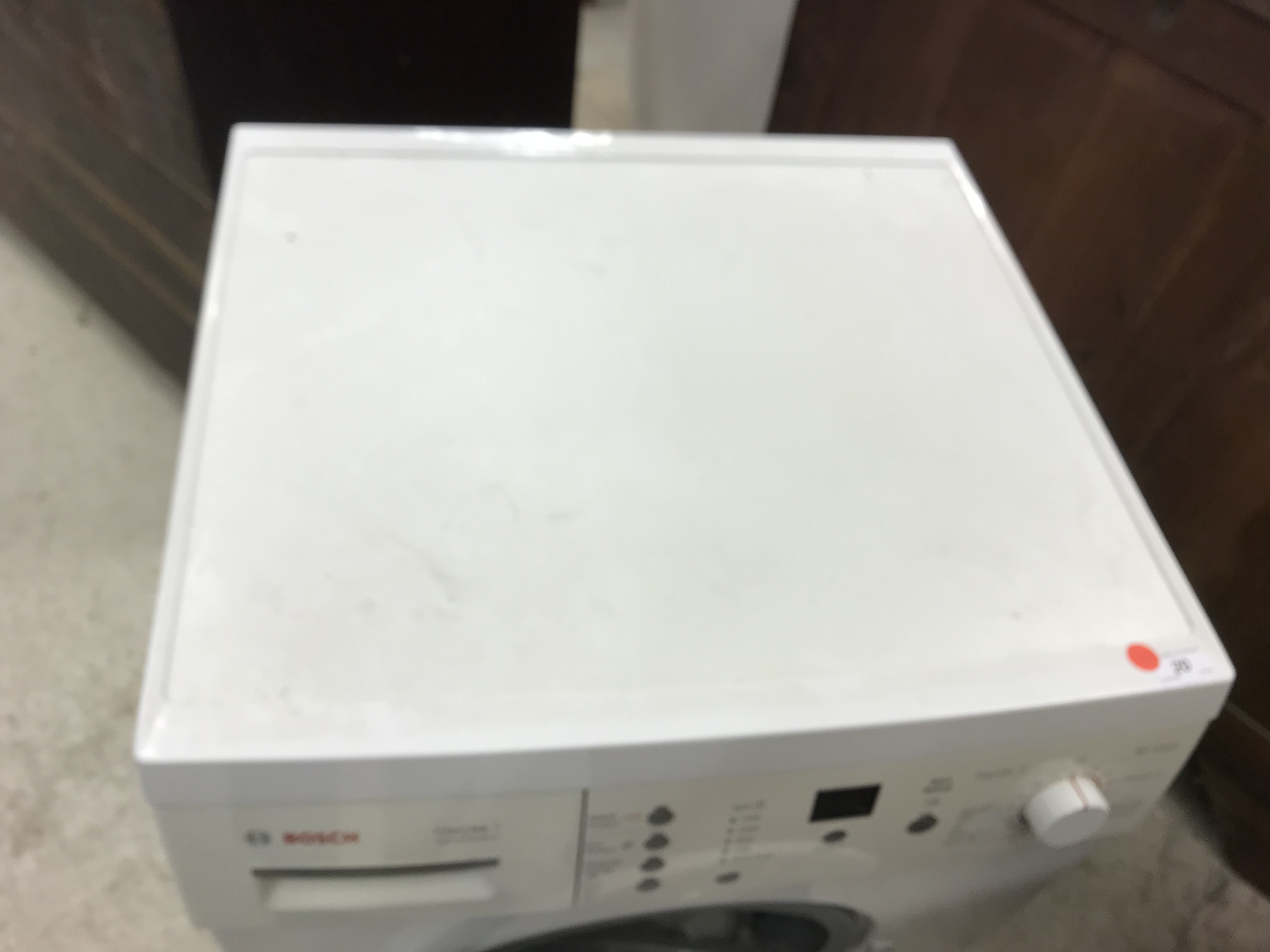 A Bosch Classixx 7 Vario Perfect washing machine CONDITION REPORTS Plastic on the - Image 2 of 9